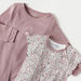 Juniors Floral Print Long Sleeves Sleepsuit and Romper Set-Sleepsuits-thumbnail-3