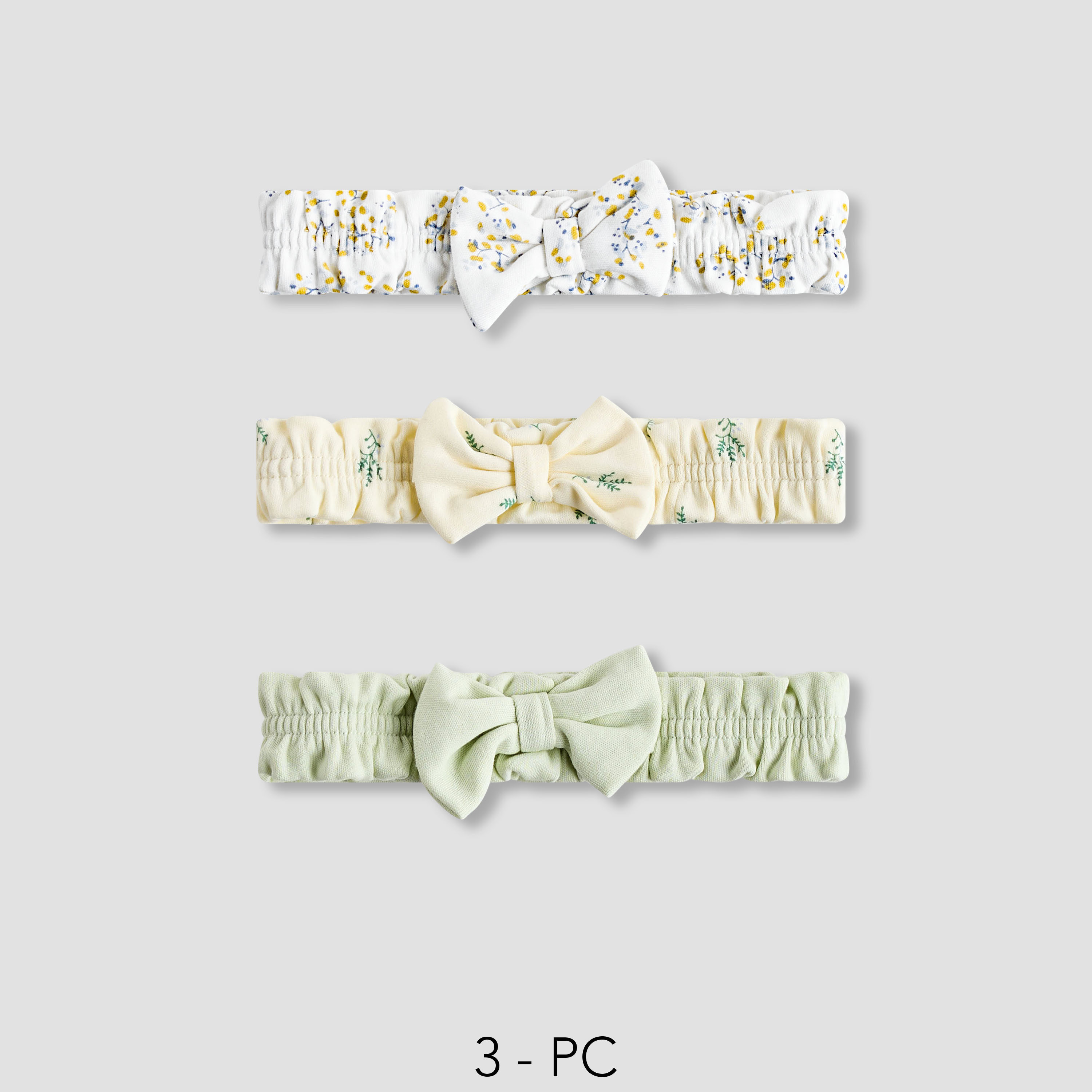 Pack of 3 Juniors Hairband with Bow Accent-baby-girls-accessories-hairaccessories-image-1