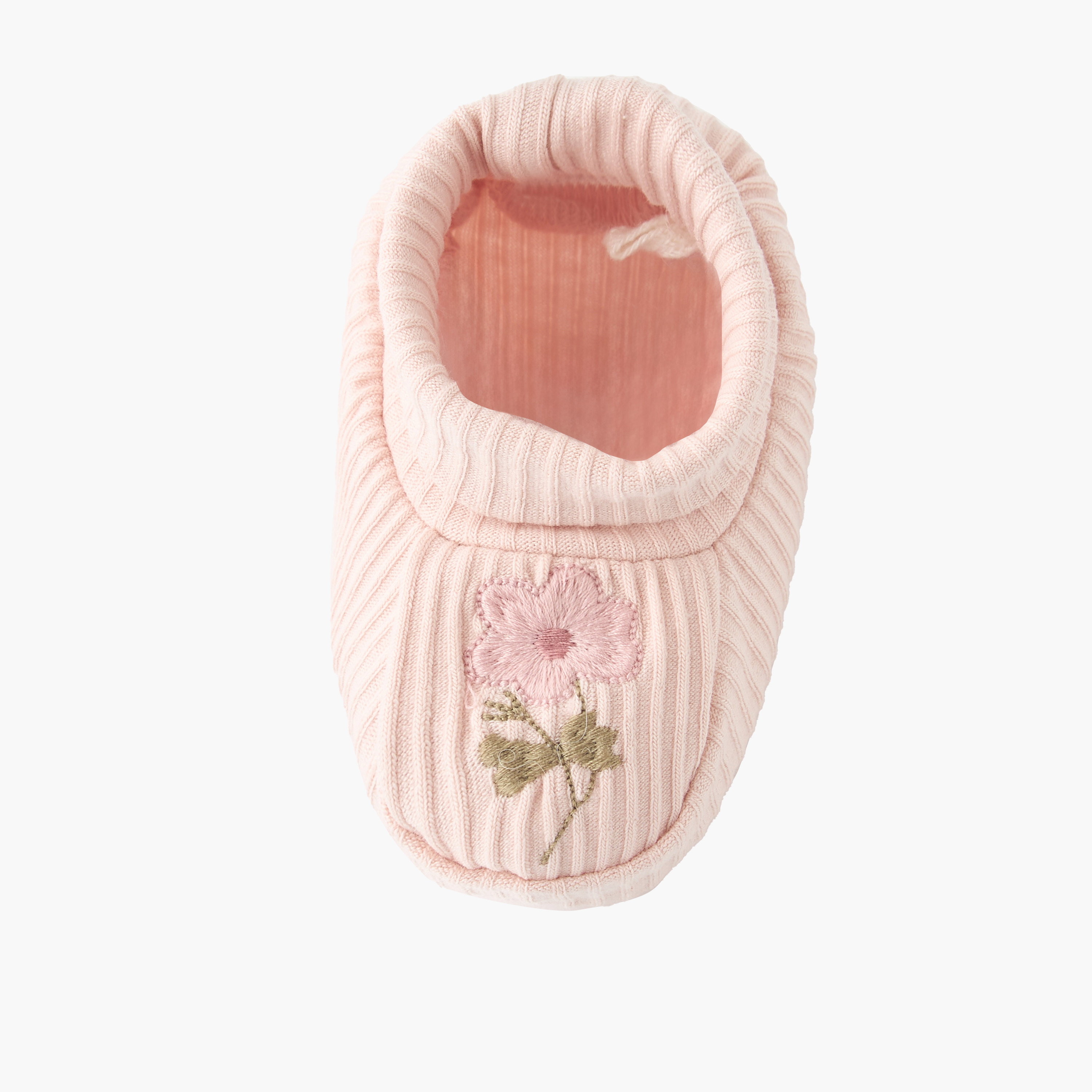 طقم من 2 - أبوات بتصميم زهور من جونيورز-baby-girls-shoes-booties-image-2
