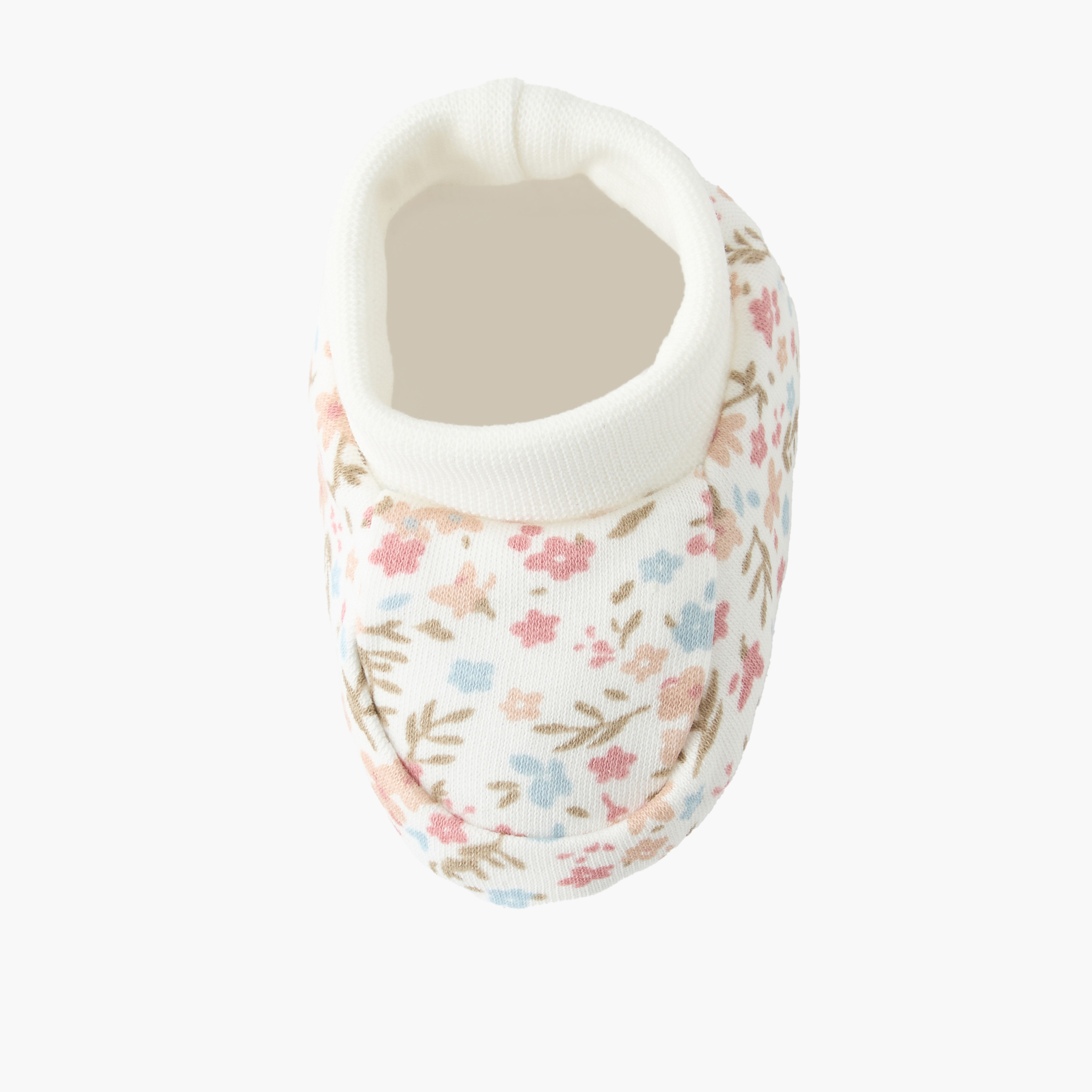 طقم من 2 - أبوات بتصميم زهور من جونيورز-baby-girls-shoes-booties-image-4