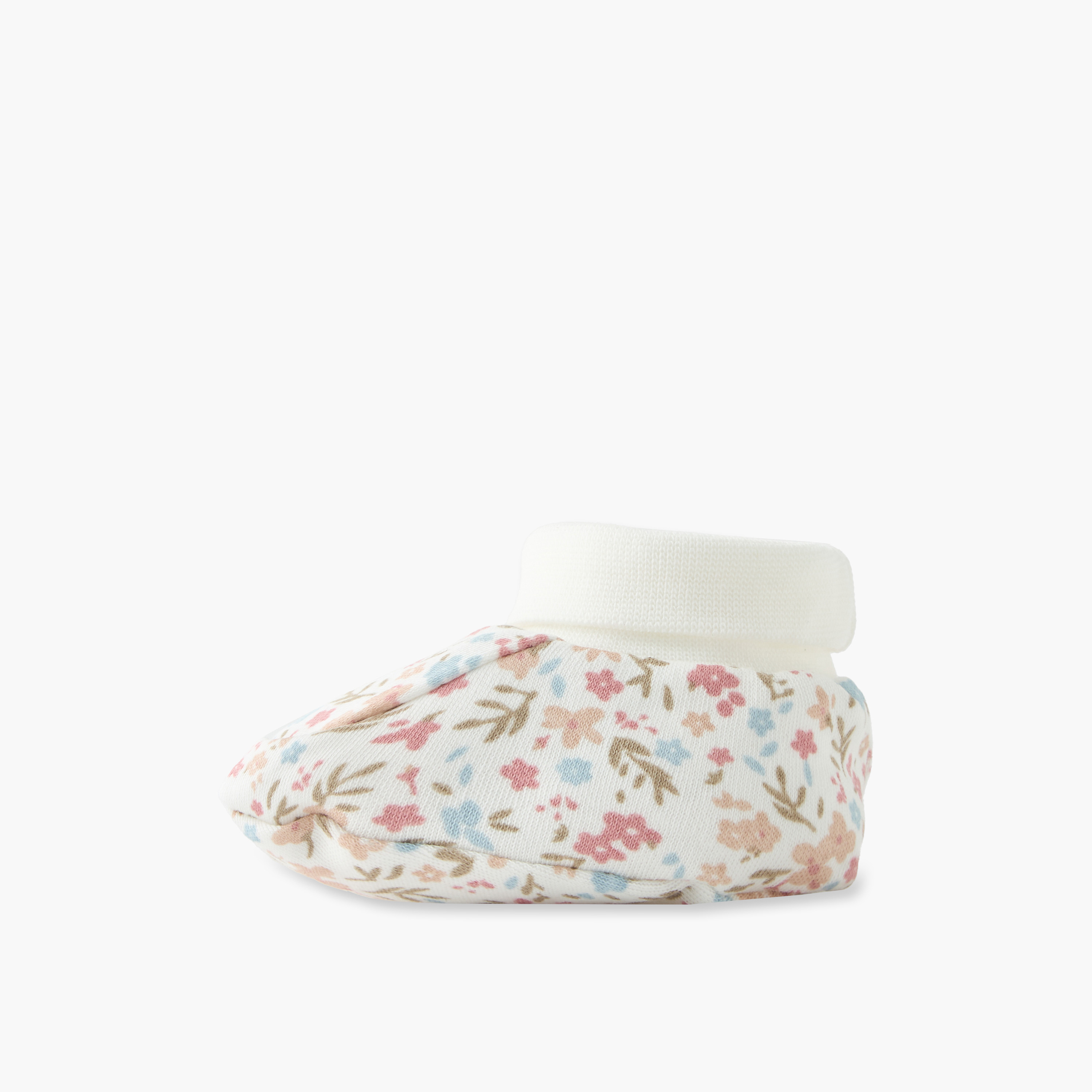 طقم من 2 - أبوات بتصميم زهور من جونيورز-baby-girls-shoes-booties-image-5