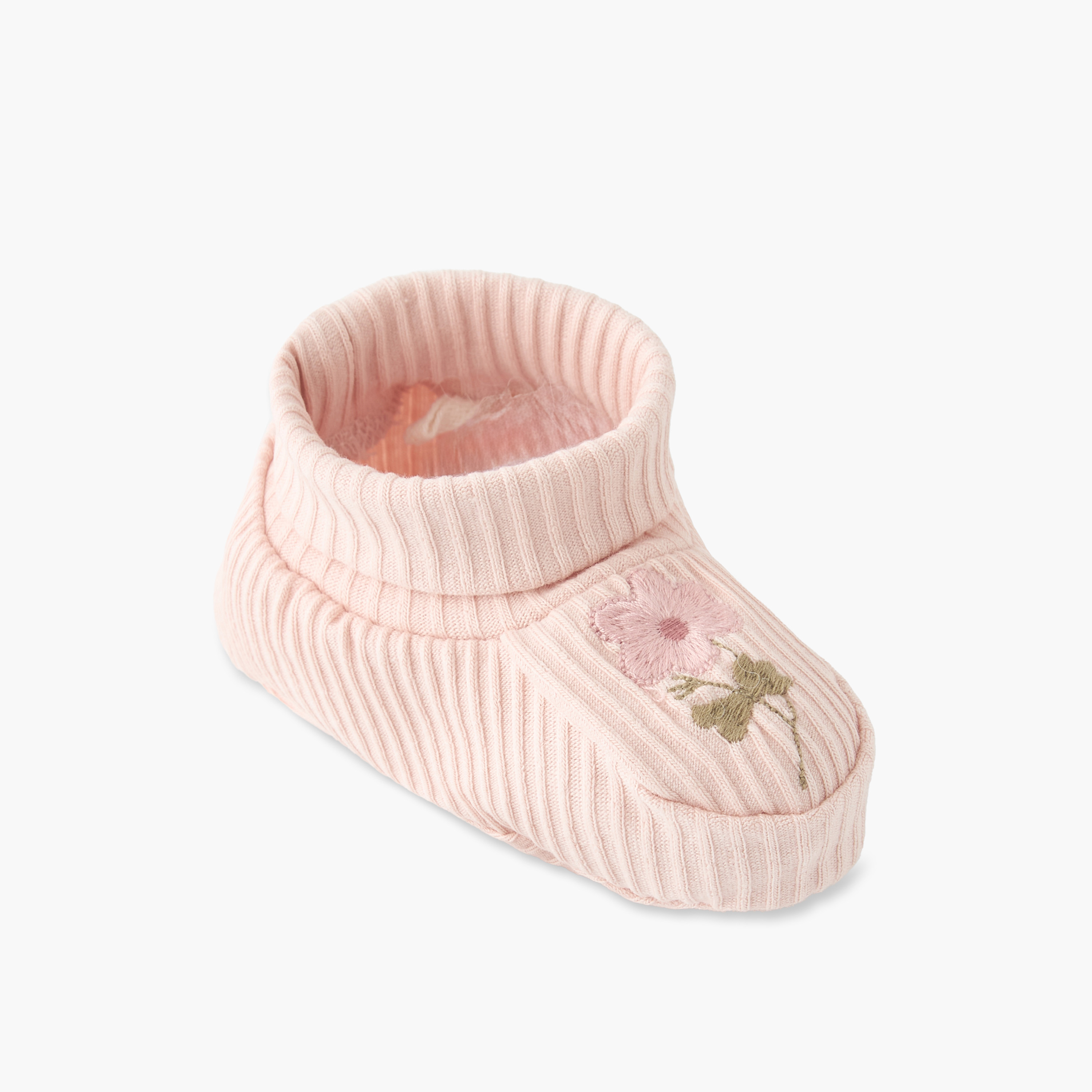 طقم من 2 - أبوات بتصميم زهور من جونيورز-baby-girls-shoes-booties-image-6