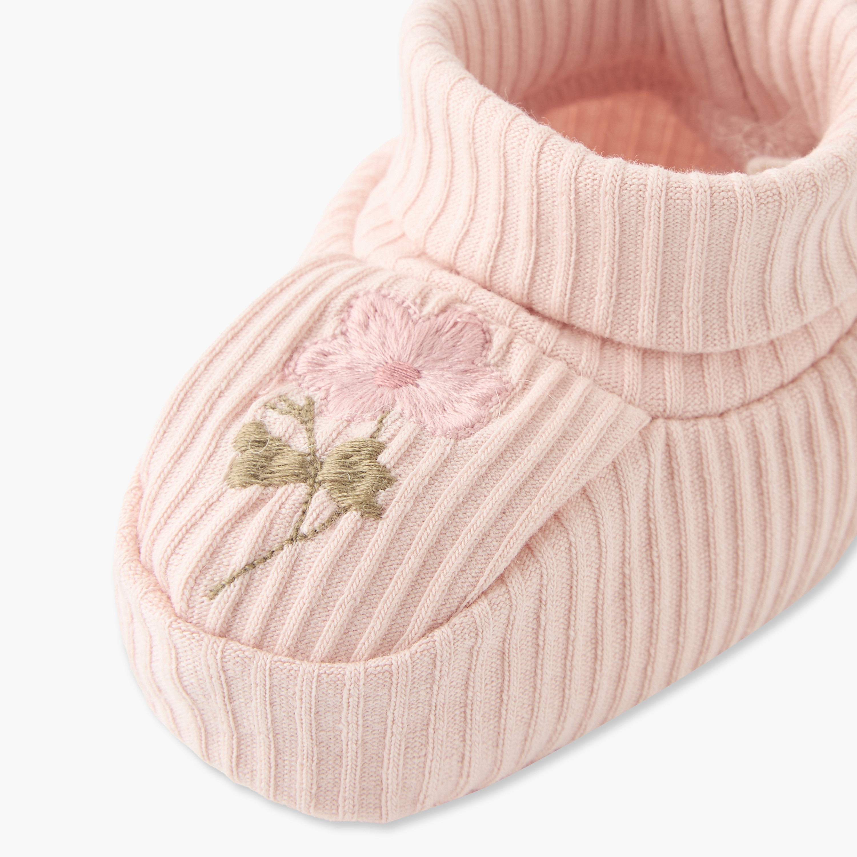طقم من 2 - أبوات بتصميم زهور من جونيورز-baby-girls-shoes-booties-image-8