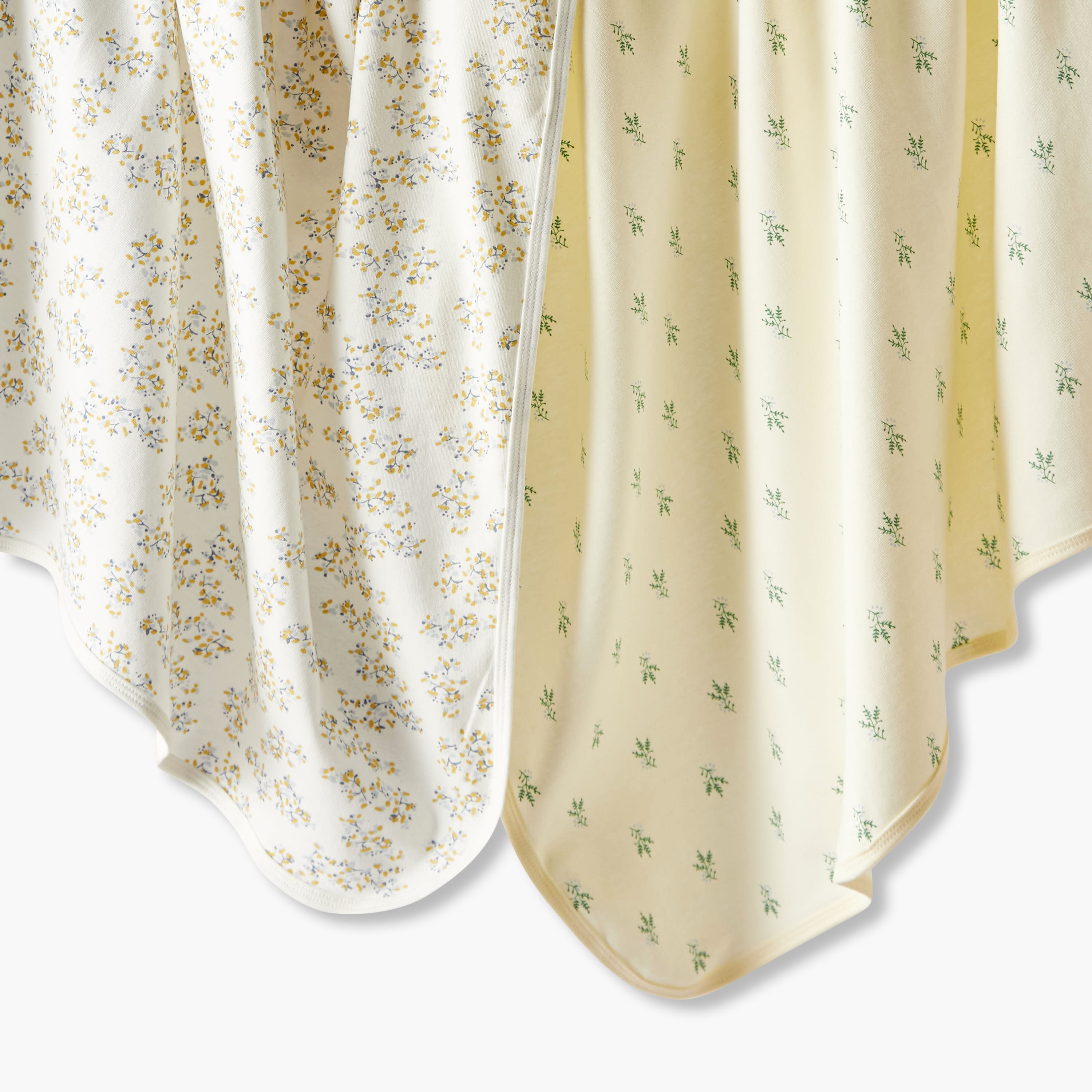 Pack of 2 Juniors Receiving Blanket with Floral Print-baby-nursery-blanketsandswaddles-receivingblankets-image-3