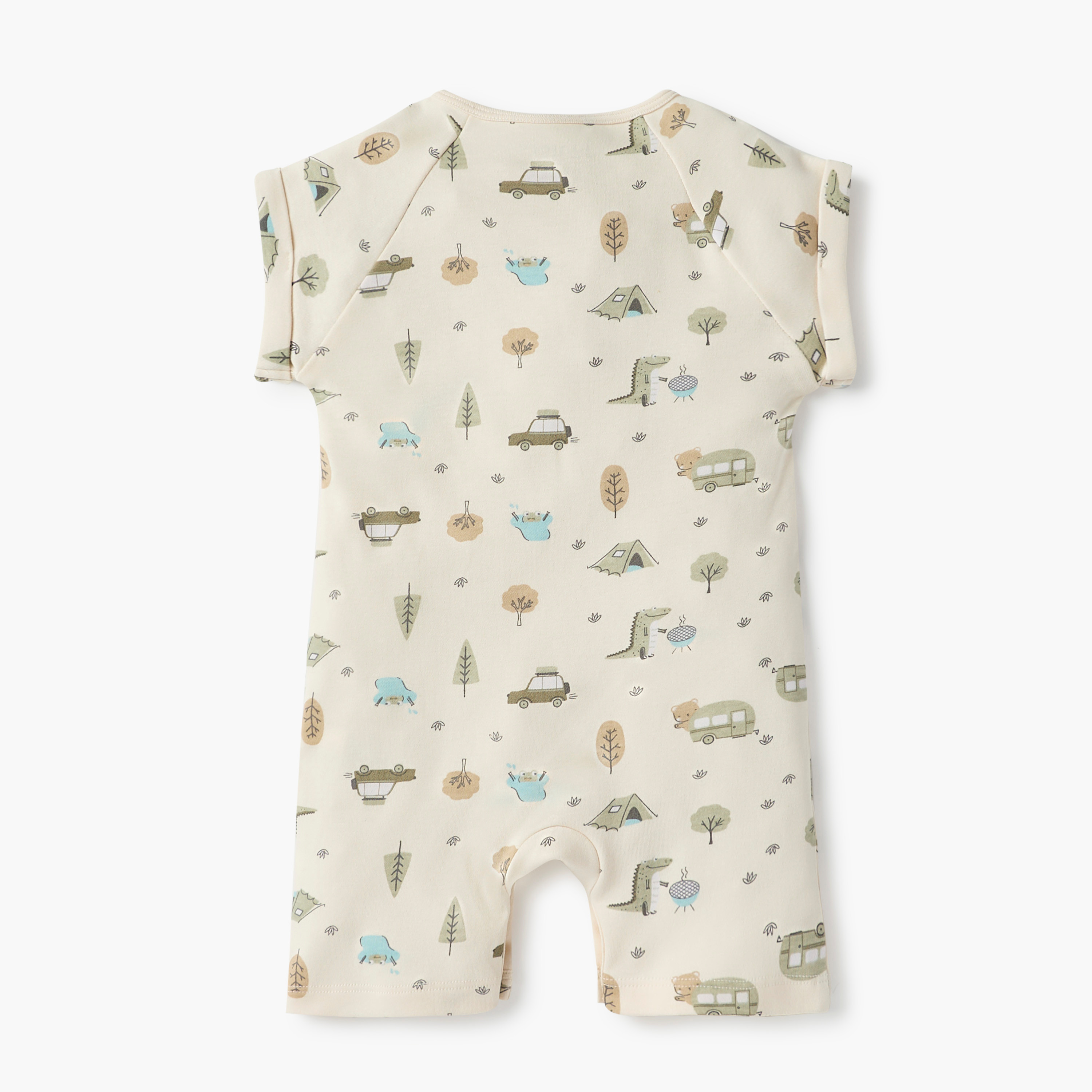 Juniors All-Over Print Romper with Short Sleeves-baby-boys-clothing-rompers-image-2