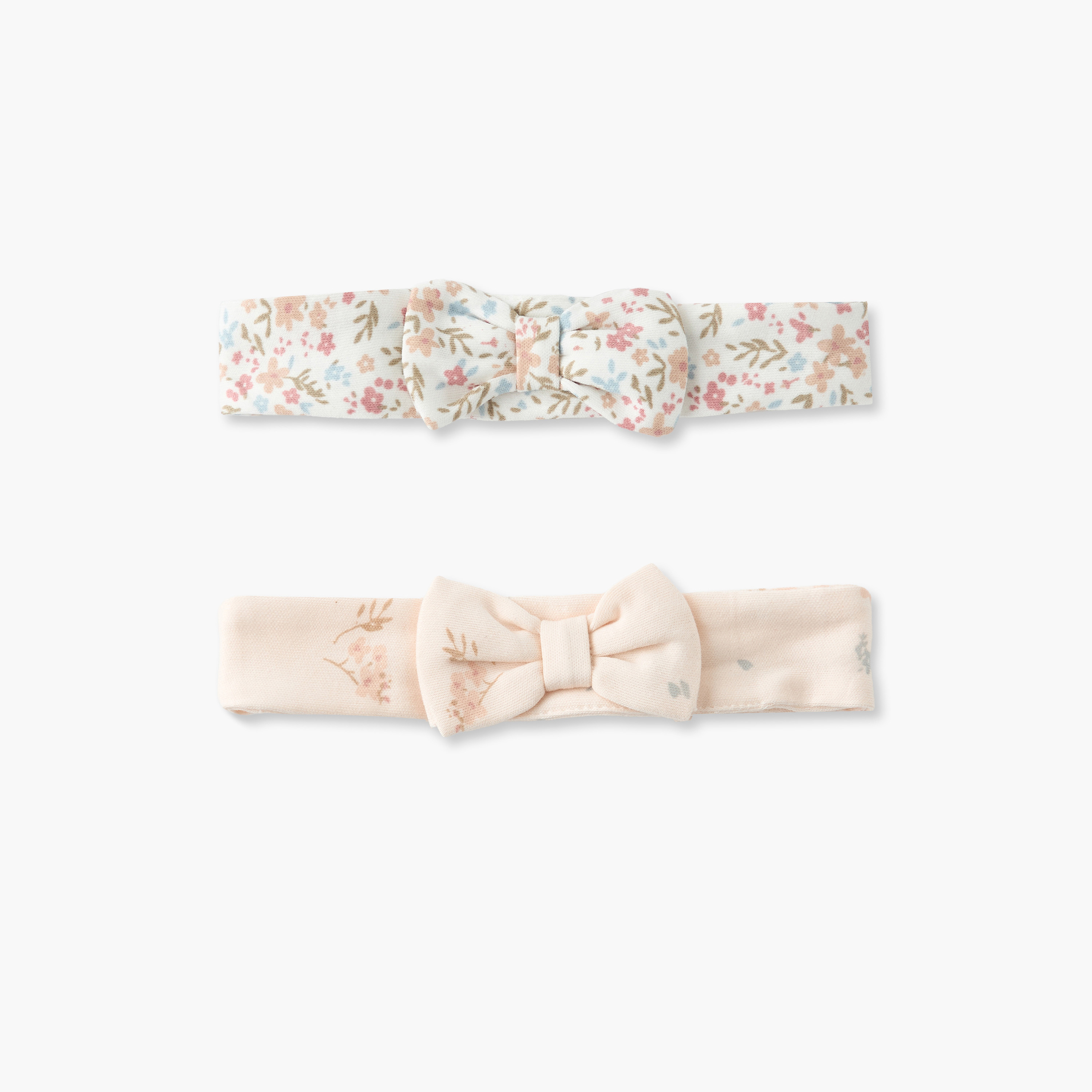 شرائط رأس بطبعات أزهار من جونيورز - عبوة من قطعتين-baby-girls-accessories-hairaccessories-image-1