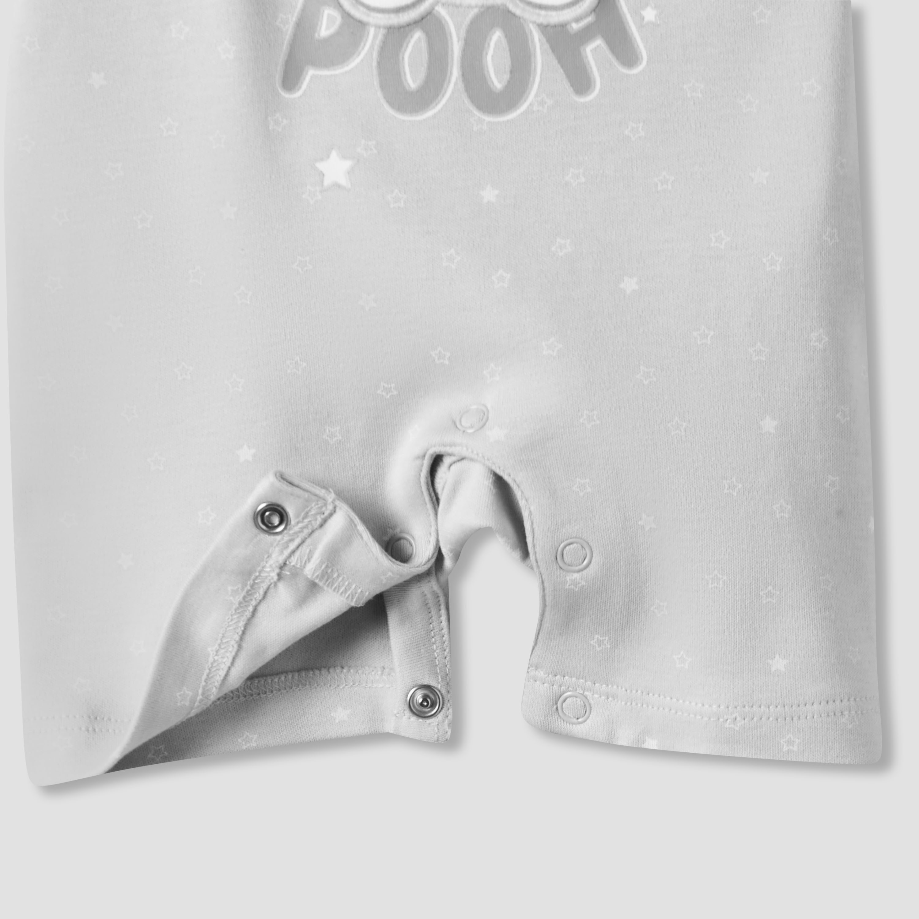 Disney Round Neck Short Sleeves T-shirt and Dungaree Set with Winnie the Pooh Applique-baby-boys-clothing-setsandcoords-image-6