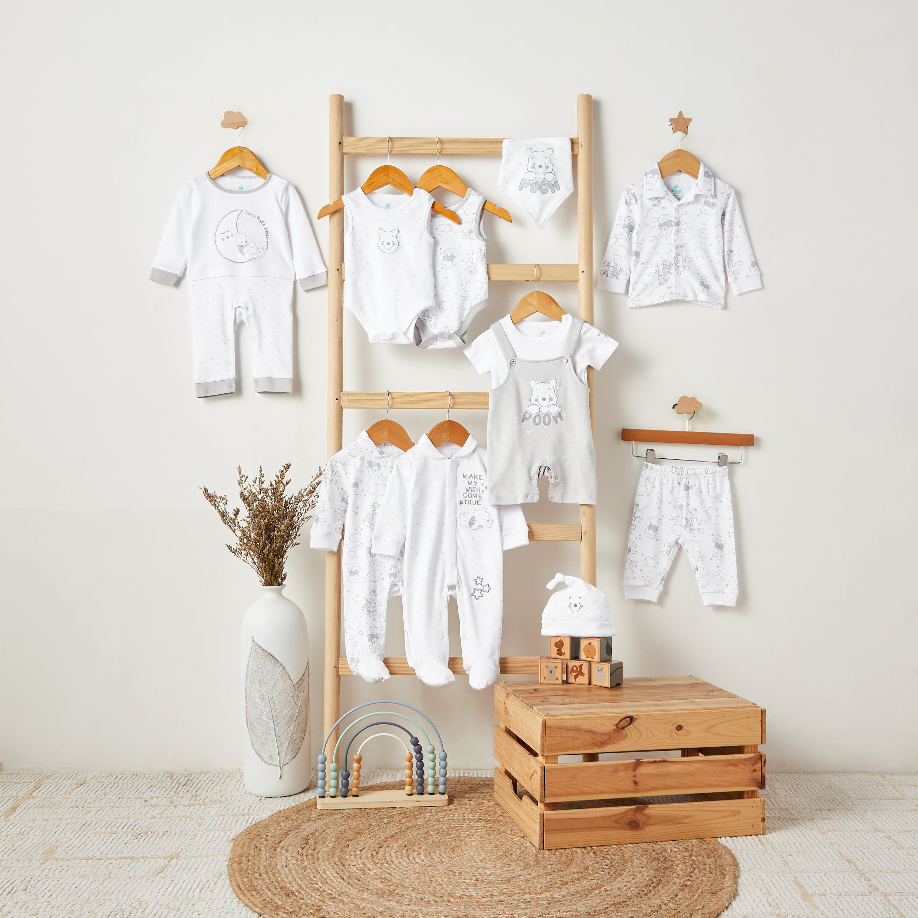 Disney Cotton Collared Neck Long Sleeve Pyjama Set with Winnie The Pooh Print-baby-boys-clothing-nightwear-pyjamasets-image-8