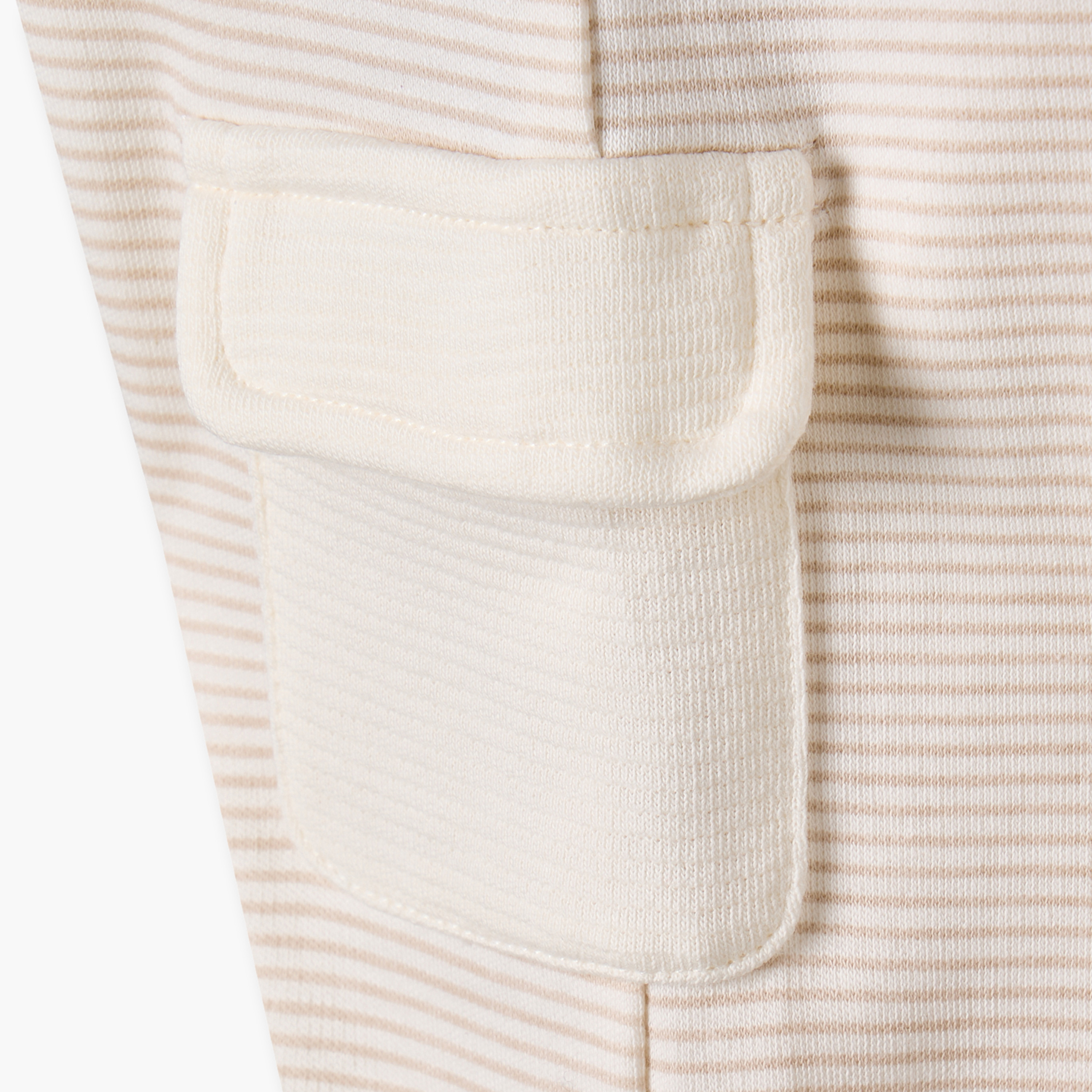 بدلة نوم قطن مخططة بياقة ضيقة وأكمام طويلة من جونيورز-baby-boys-clothing-nightwear-sleepsuits-image-5