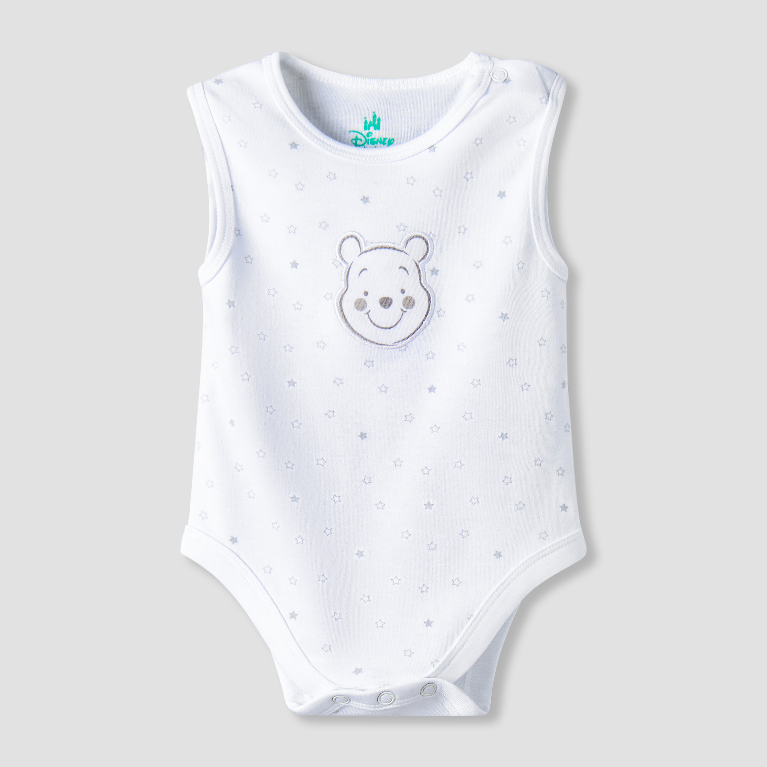 بودي سوت دون أكمام بياقة مستديرة وطبعات ويني ذا بوه من ديزني - عبوة من قطعتين-baby-boys-clothing-bodysuits-image-3