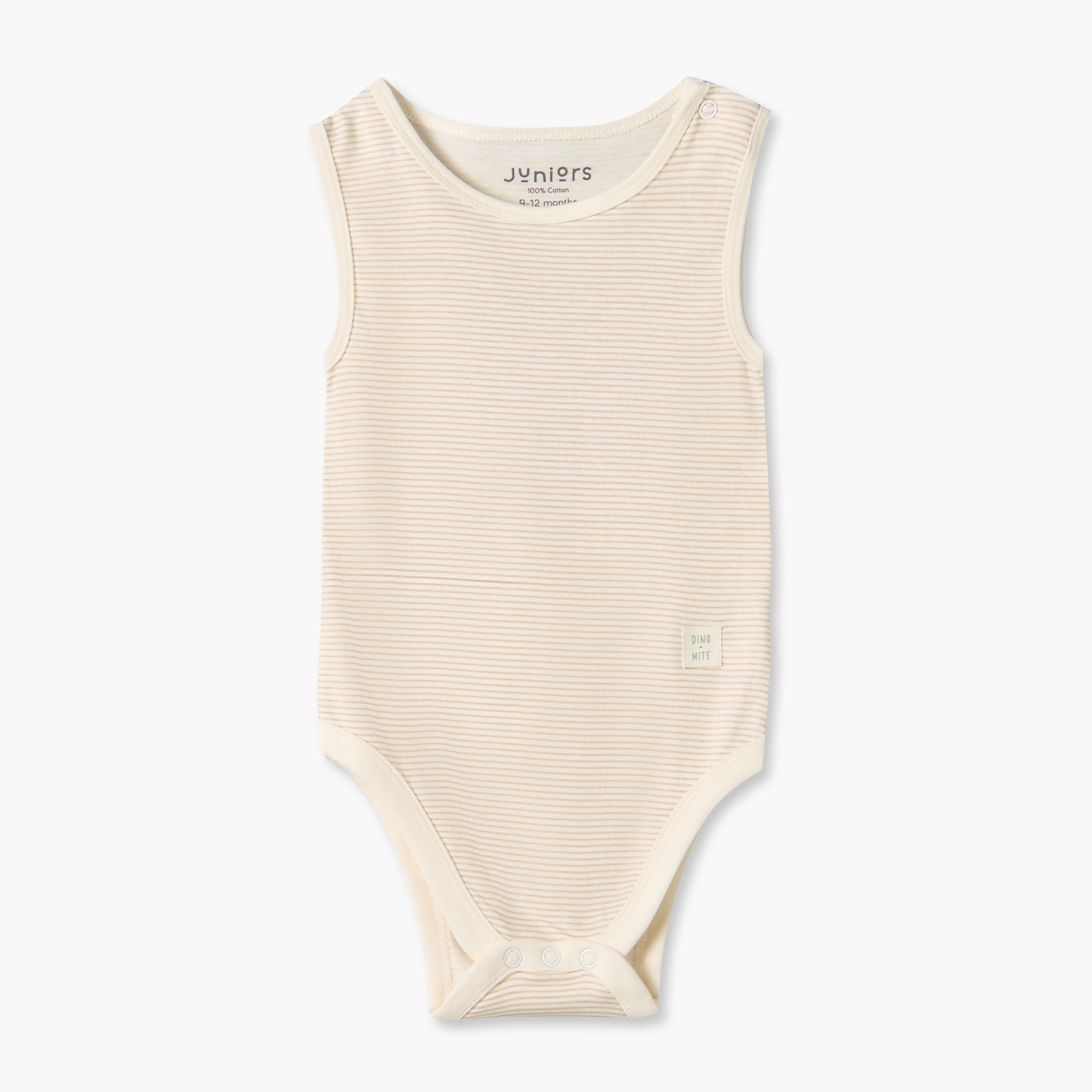 Pack of 2 Juniors Crew Neck Sleeveless Bodysuit with Snap Button Closure-baby-boys-clothing-bodysuits-image-4