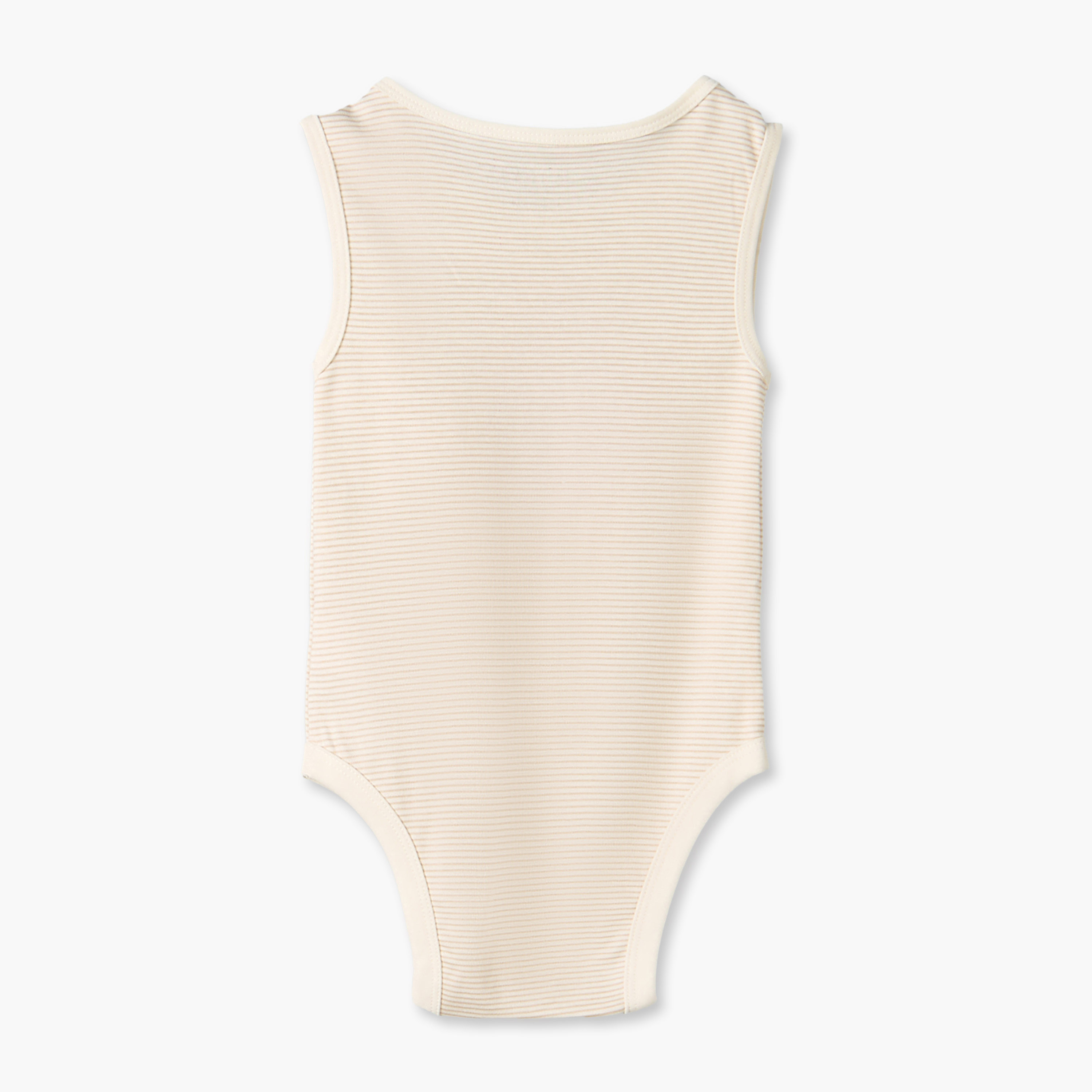 Pack of 2 Juniors Crew Neck Sleeveless Bodysuit with Snap Button Closure-baby-boys-clothing-bodysuits-image-5