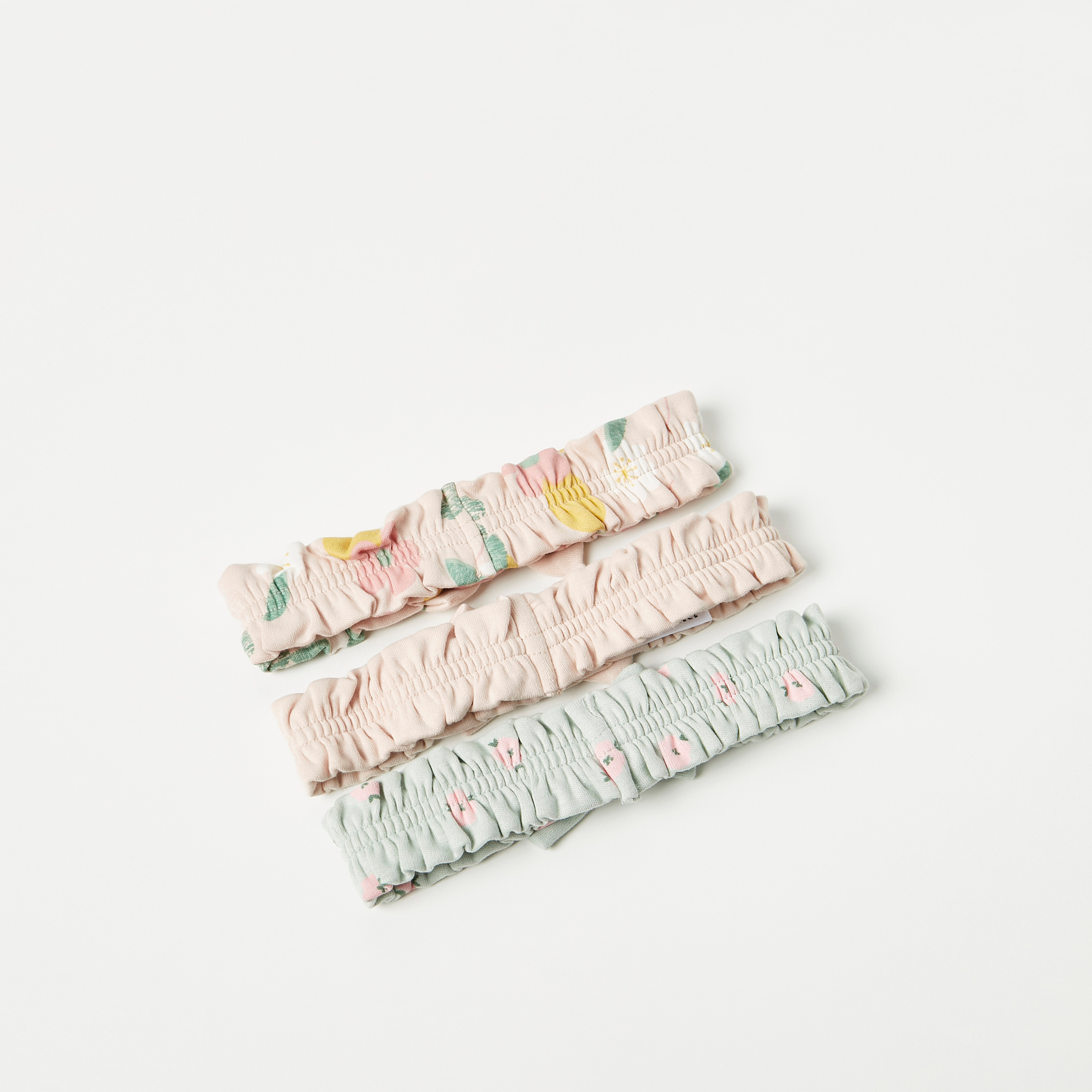 شرائط رأس قطن بفيونكة من جونيورز - طقم من 3 قطع-baby-girls-accessories-hairaccessories-image-3