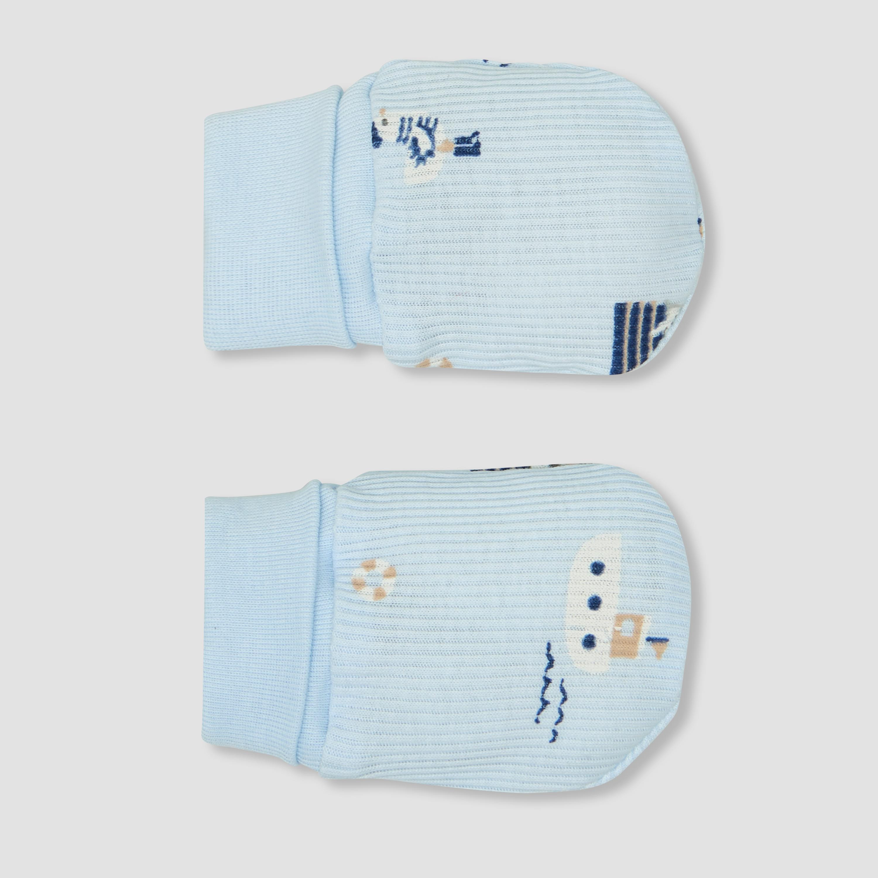 Pack of 2 Juniors Mittens with Print-baby-boys-accessories-mittens-image-3