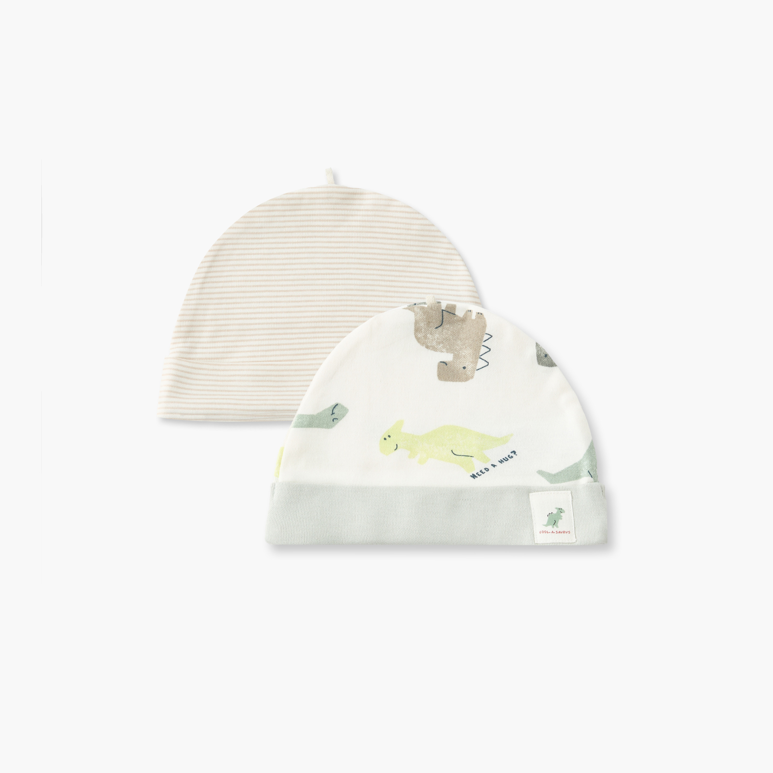 طقم قبعات بتصاميم متنوعة من جونيورز - قطعتين-baby-boys-accessories-caps-image-1