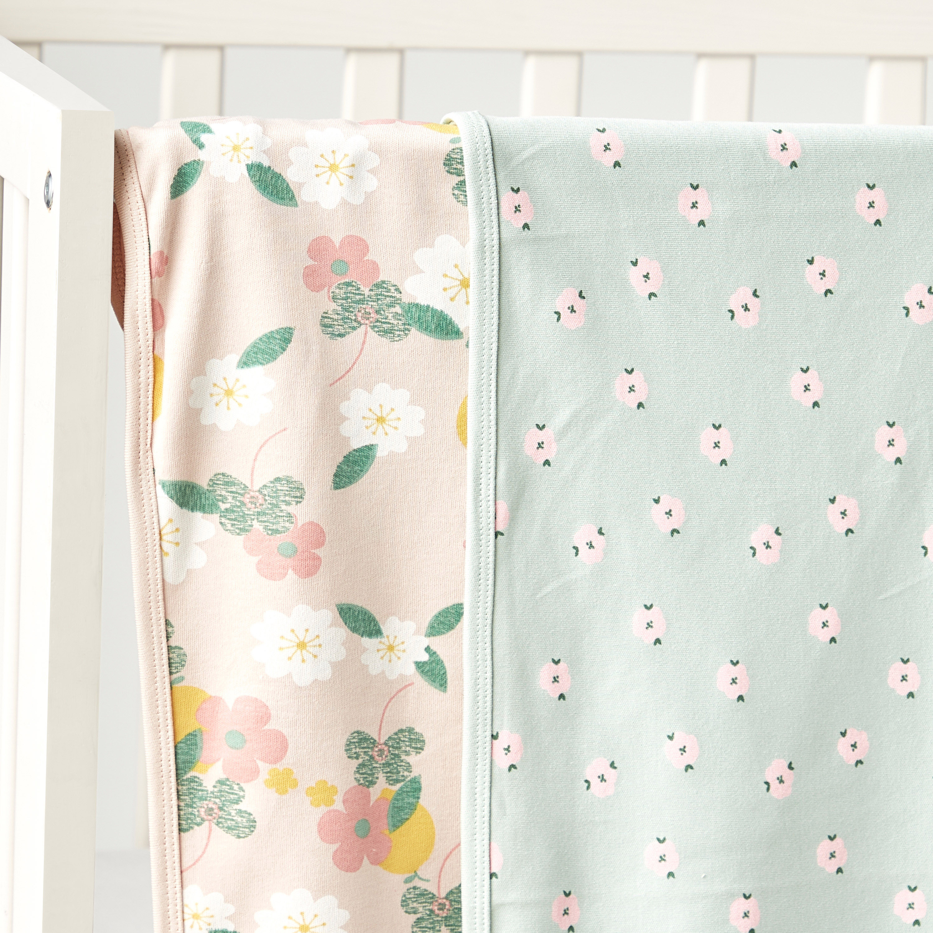 Juniors Printed Receiving Blanket - Set of 2-baby-nursery-blanketsandswaddles-receivingblankets-image-3