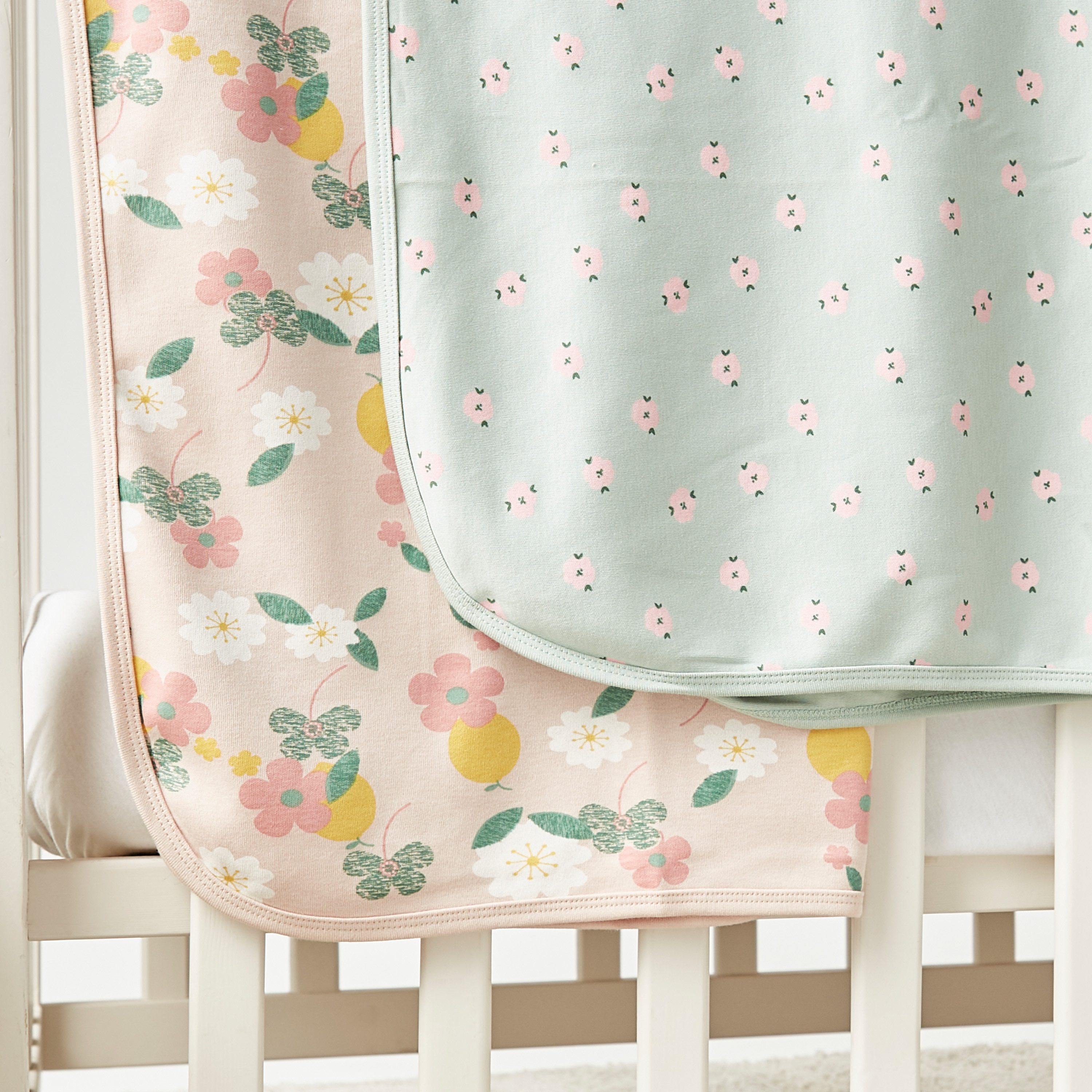 Juniors Printed Receiving Blanket - Set of 2-baby-nursery-blanketsandswaddles-receivingblankets-image-4