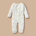 Juniors Striped Sleepsuit with Long Sleeves-Sleepsuits-thumbnail-1