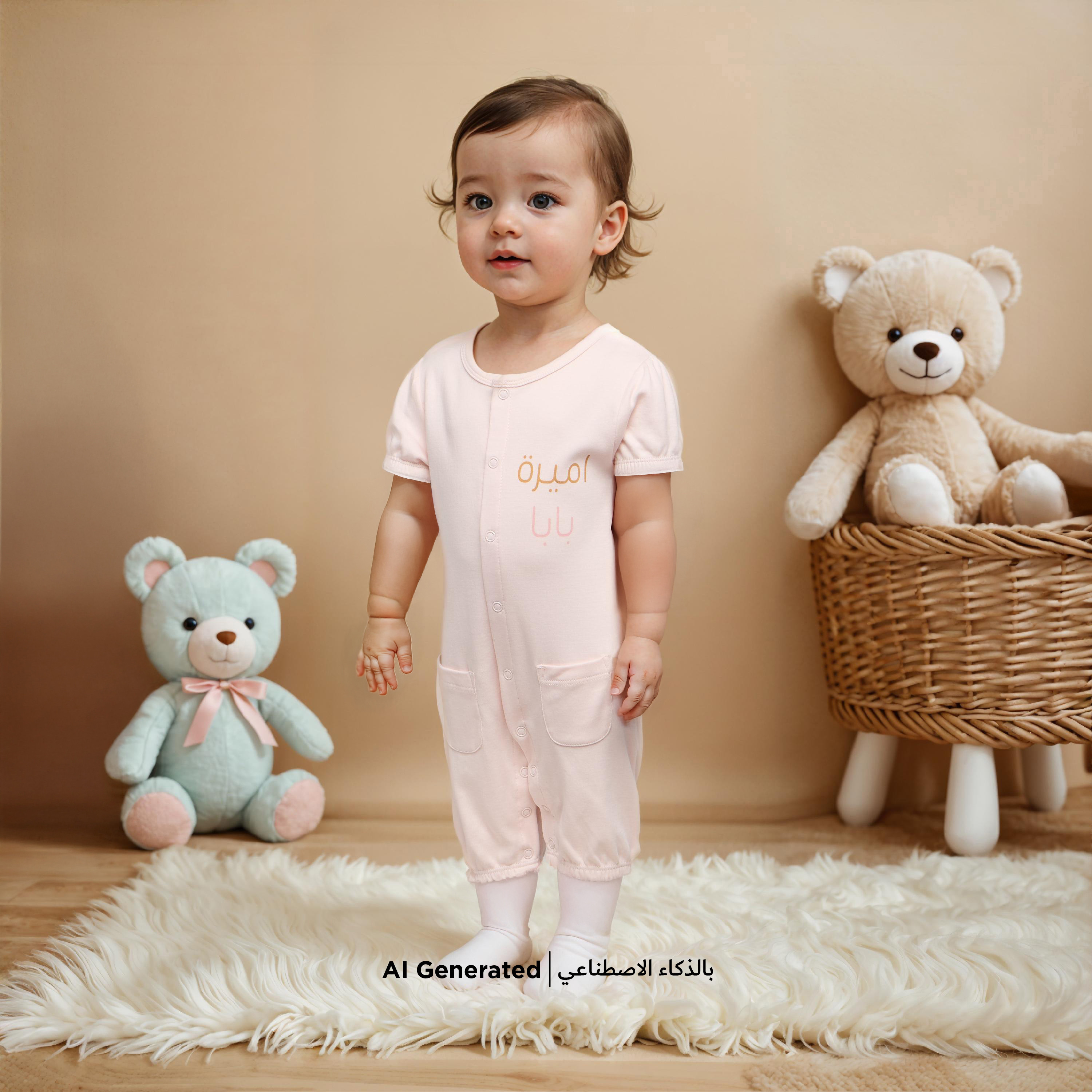 Juniors Printed Sleepsuit and Romper Set-baby-girls-clothing-nightwear-sleepsuits-image-7