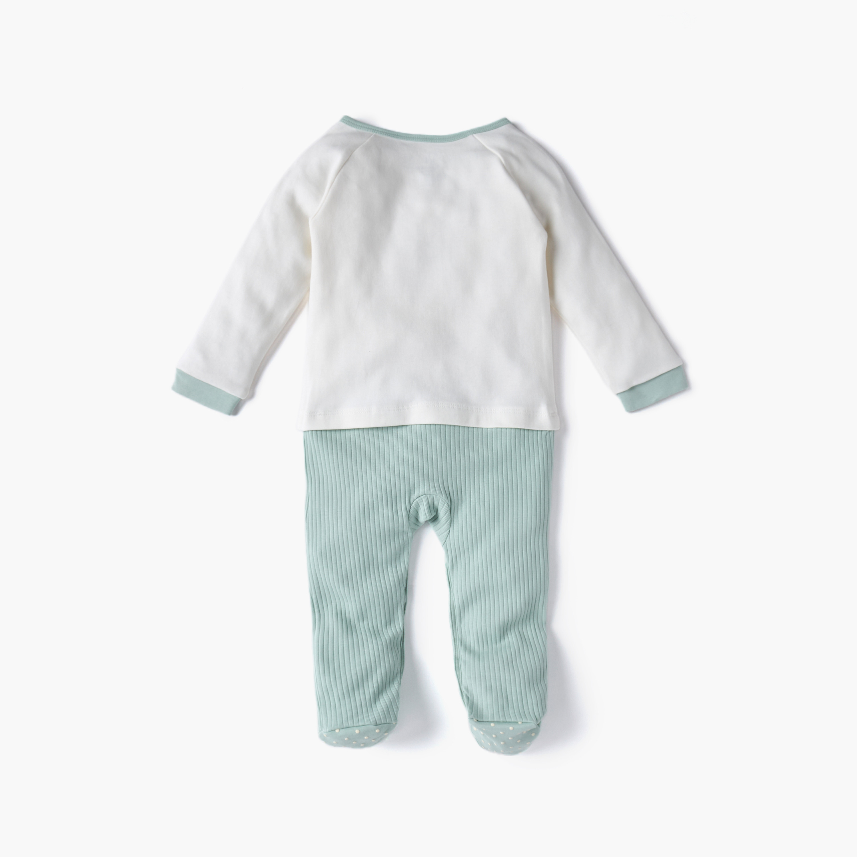 بدلة نوم مغلقة القدمين بطبعات ويني ذا بوه وأكمام طويلة من ديزني-baby-boys-clothing-nightwear-sleepsuits-image-2
