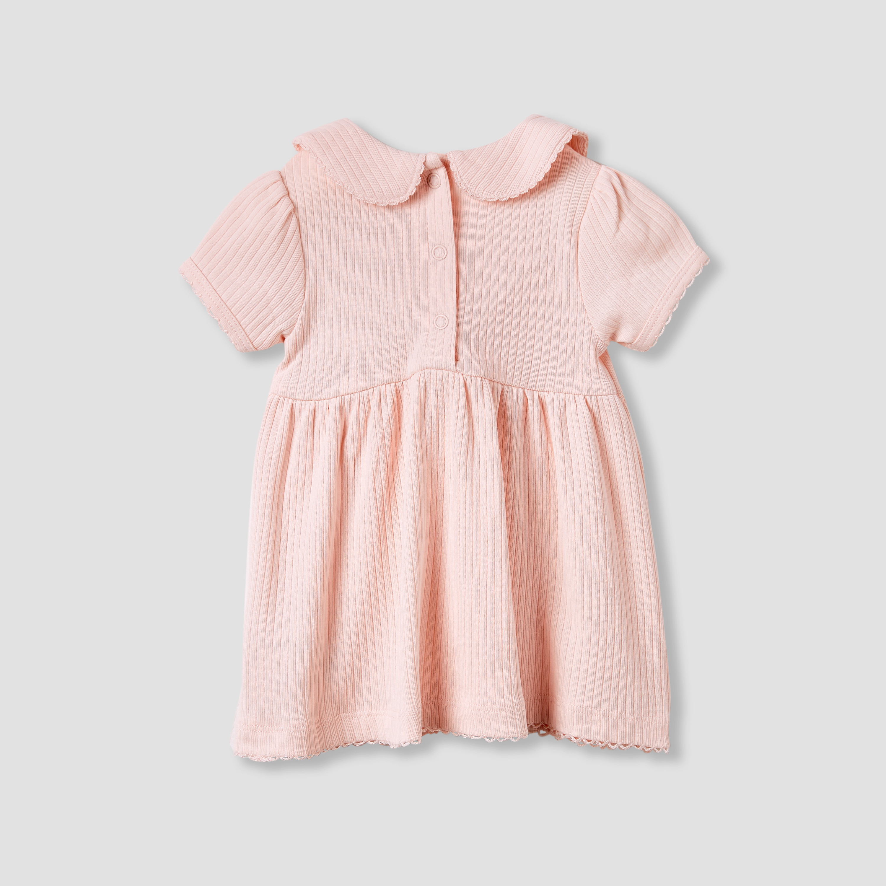 Juniors Embroidered Collared A-line Dress-baby-girls-clothing-dressesandjumpsuits-image-2