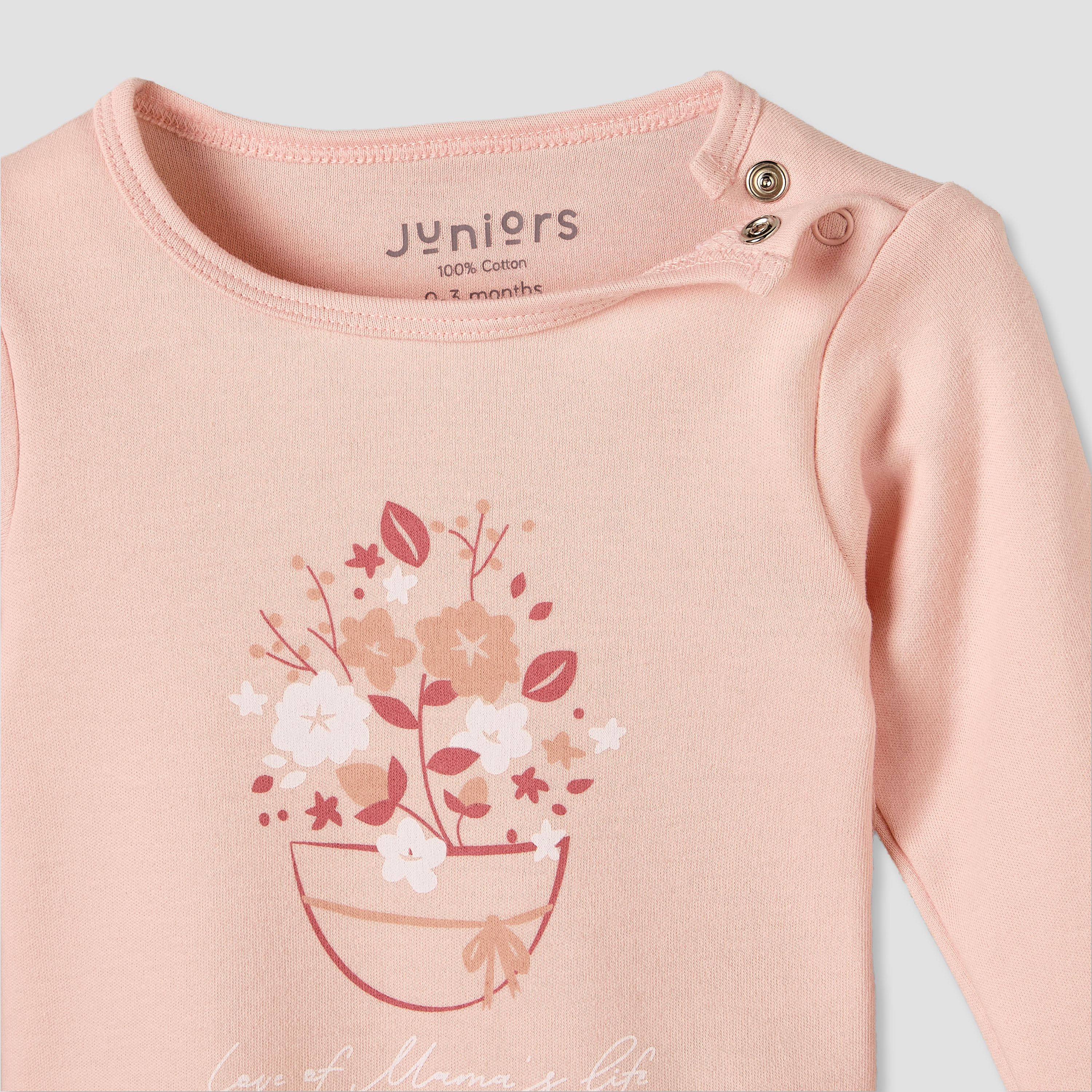Set of 3 Juniors Cotton Round Neck Pyjama Set with Floral Print-baby-girls-clothing-nightwear-pyjamasets-image-10