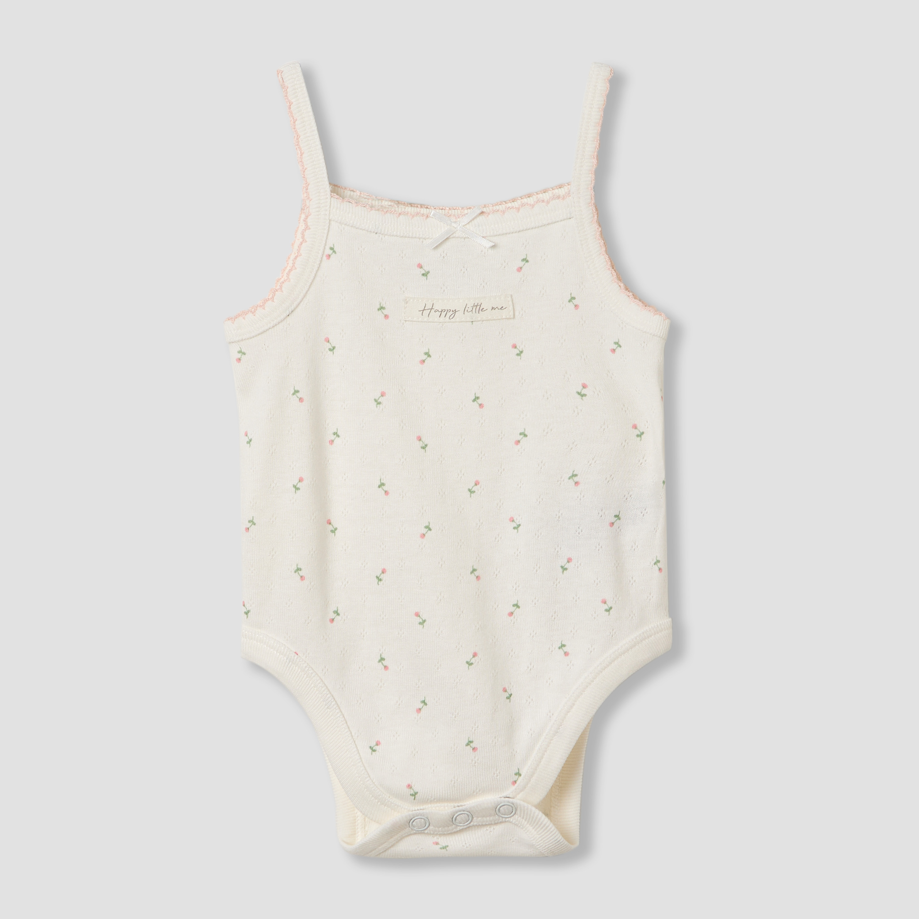 Juniors Floral Print Sleeveless Bodysuit - Set of 2-baby-girls-clothing-bodysuits-image-3