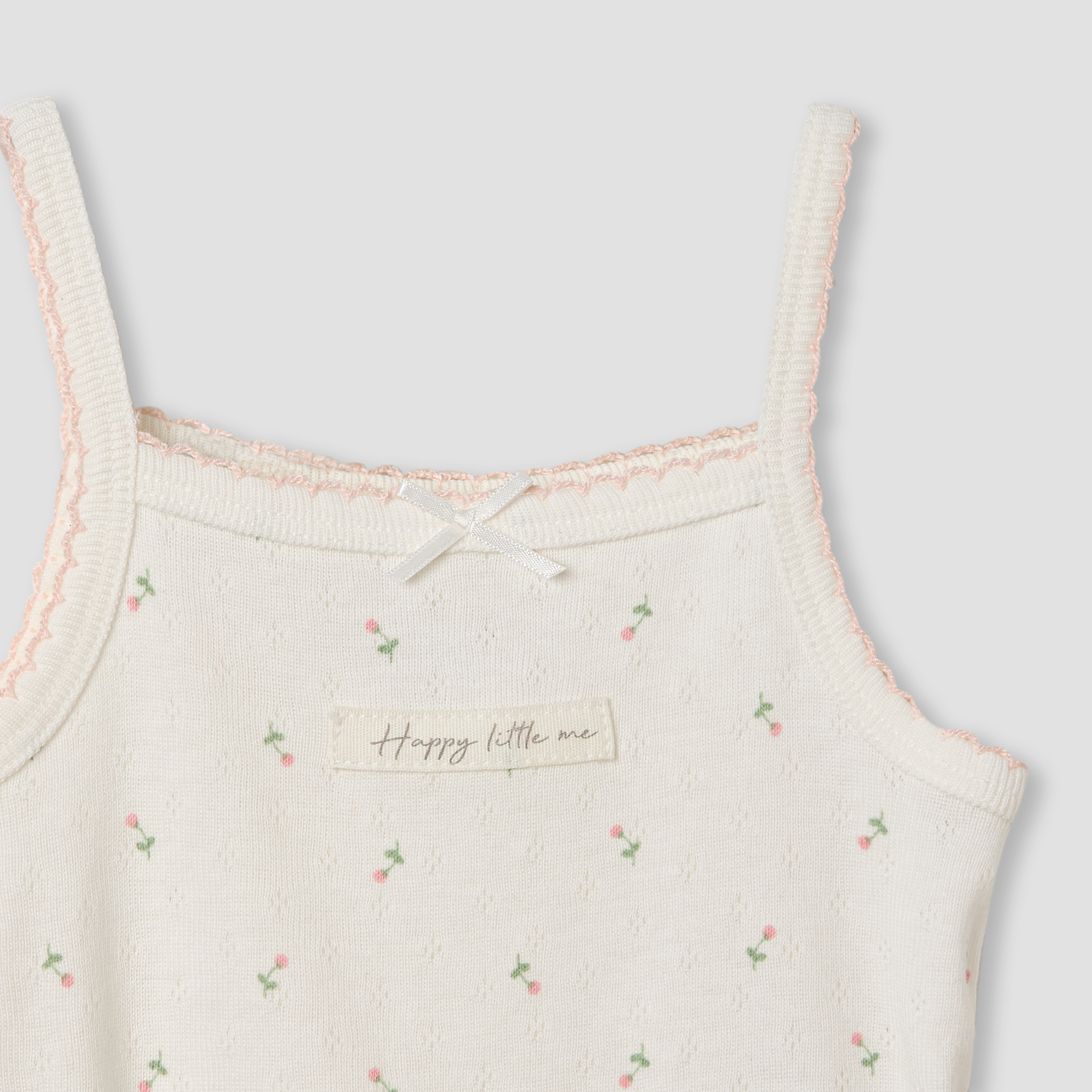 Juniors Floral Print Sleeveless Bodysuit - Set of 2-baby-girls-clothing-bodysuits-image-4