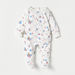 Juniors Printed Long Sleeves Sleepsuit with Button Closure - Set of 2-Pyjama Sets-thumbnailMobile-3