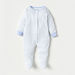 Juniors Printed Long Sleeves Sleepsuit with Button Closure - Set of 2-Pyjama Sets-thumbnailMobile-4