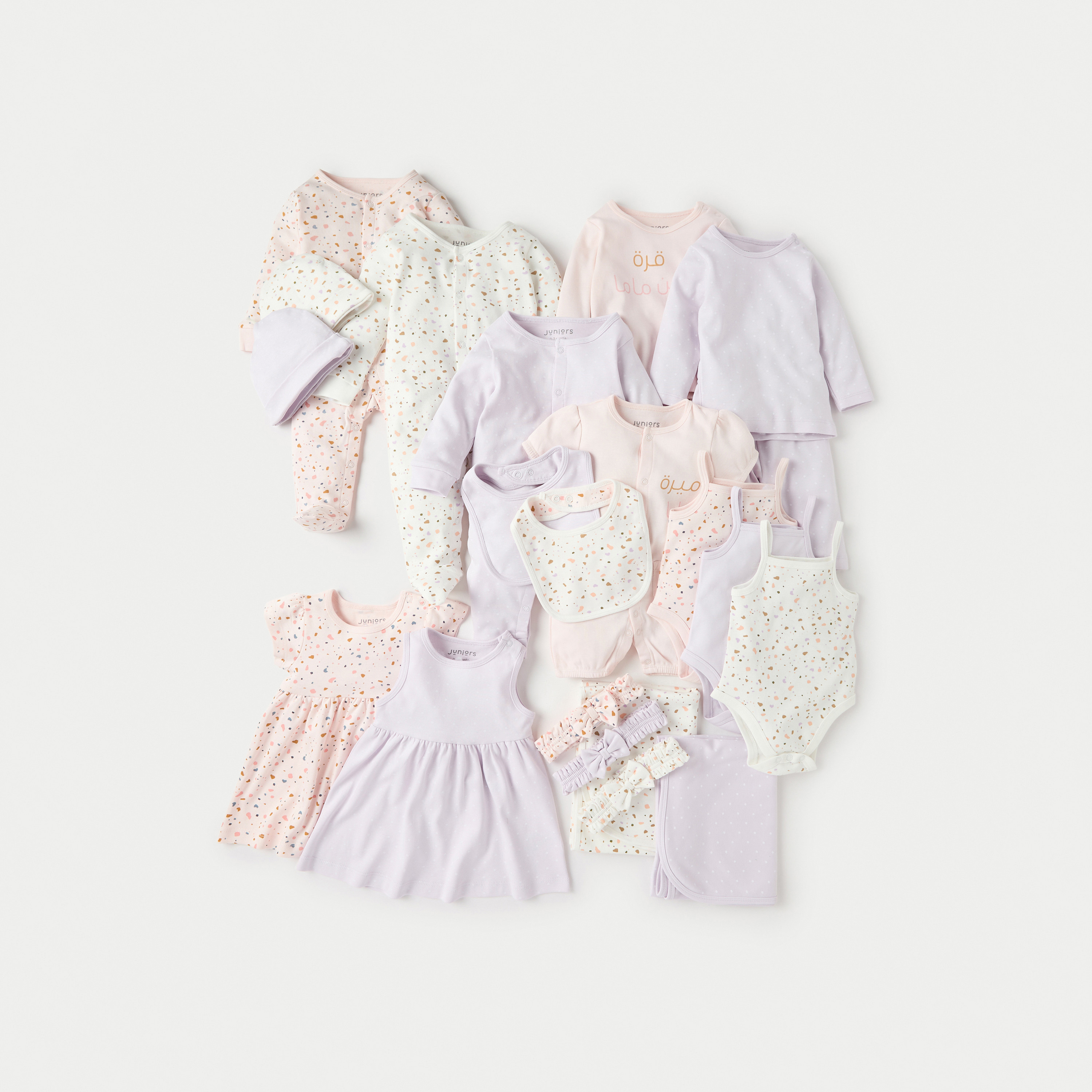 مرايل متنوعة من جونيورز - طقم من قطعتين-baby-feeding-bibs-image-6