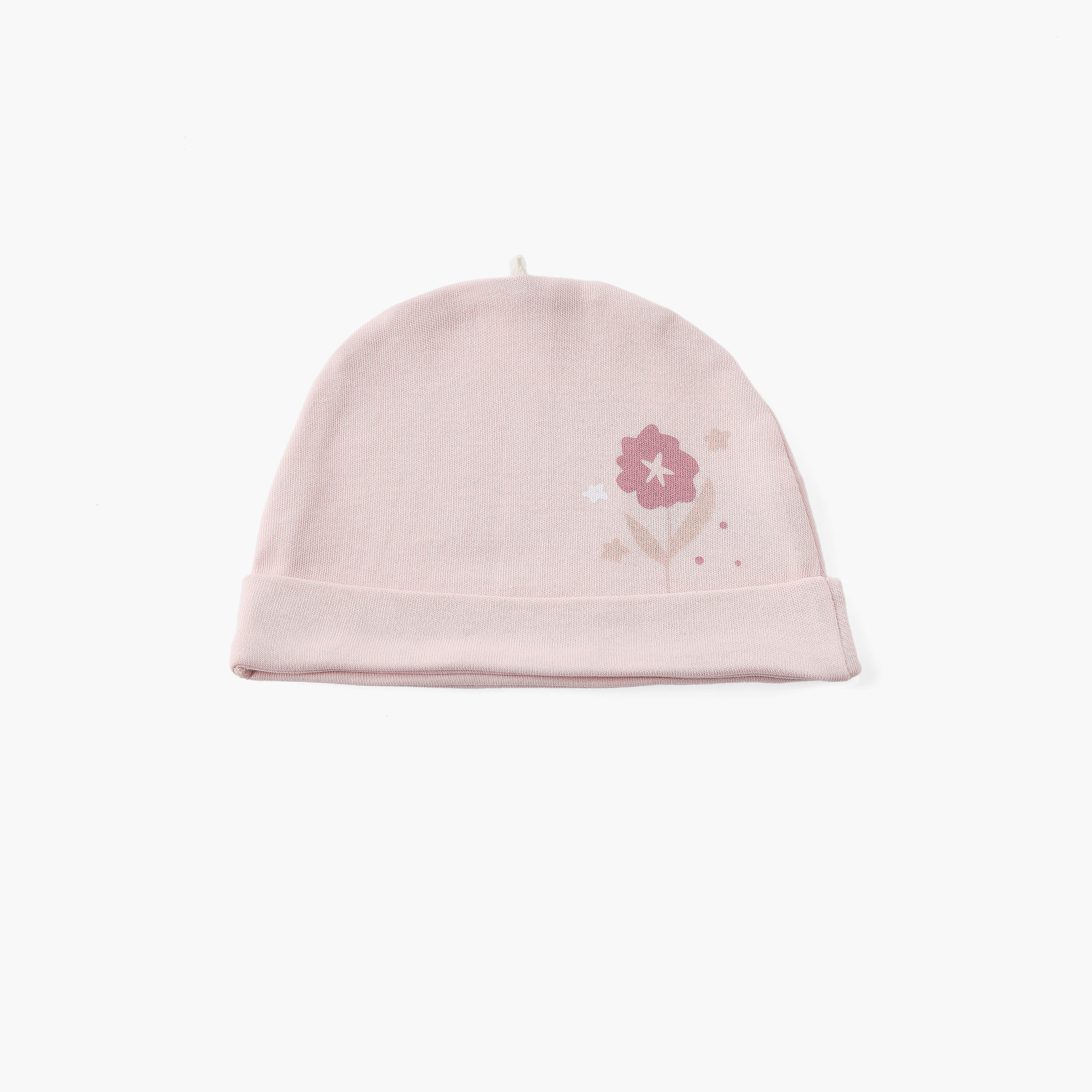 Pack of 3 Juniors Cap with Floral Print-baby-girls-accessories-caps-image-4