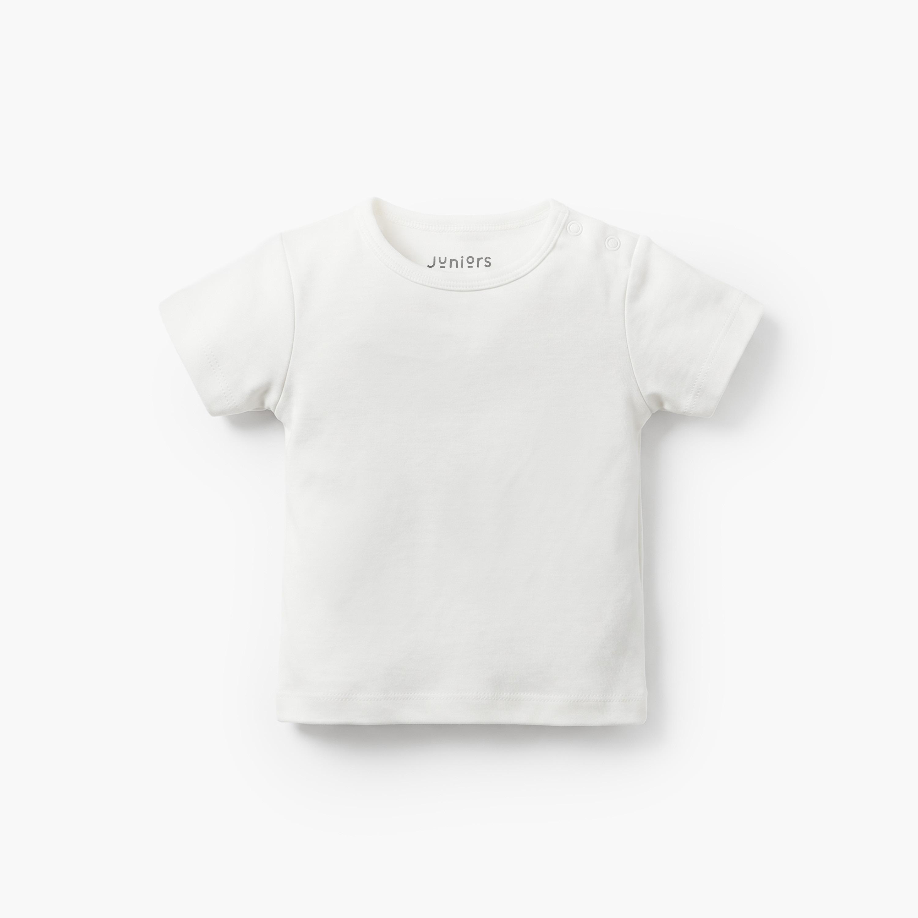 Juniors Crew Neck Short Sleeves T-shirt and Dungaree Set with Safari Print-baby-boys-clothing-setsandcoords-image-2