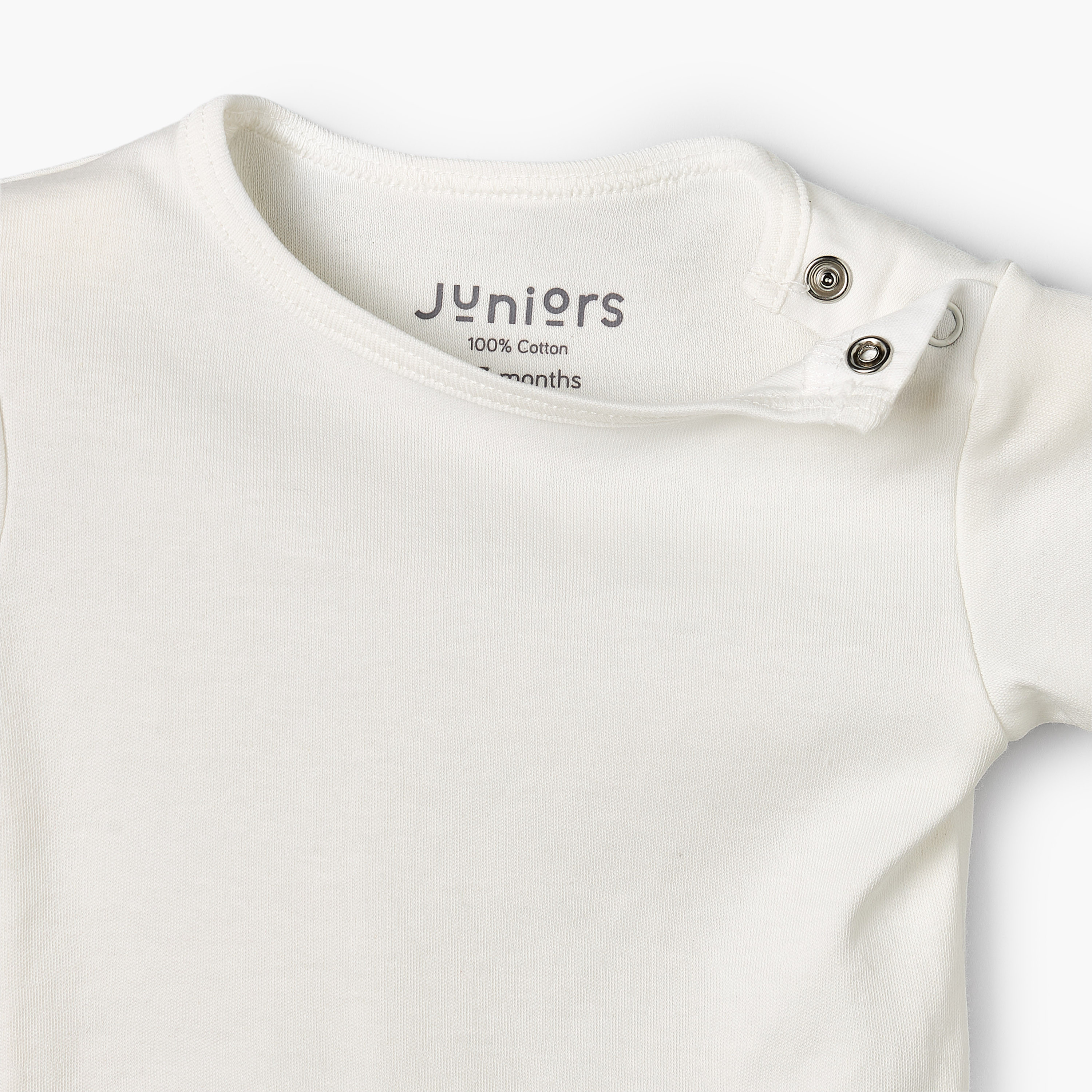 Juniors Crew Neck Short Sleeves T-shirt and Dungaree Set with Safari Print-baby-boys-clothing-setsandcoords-image-5