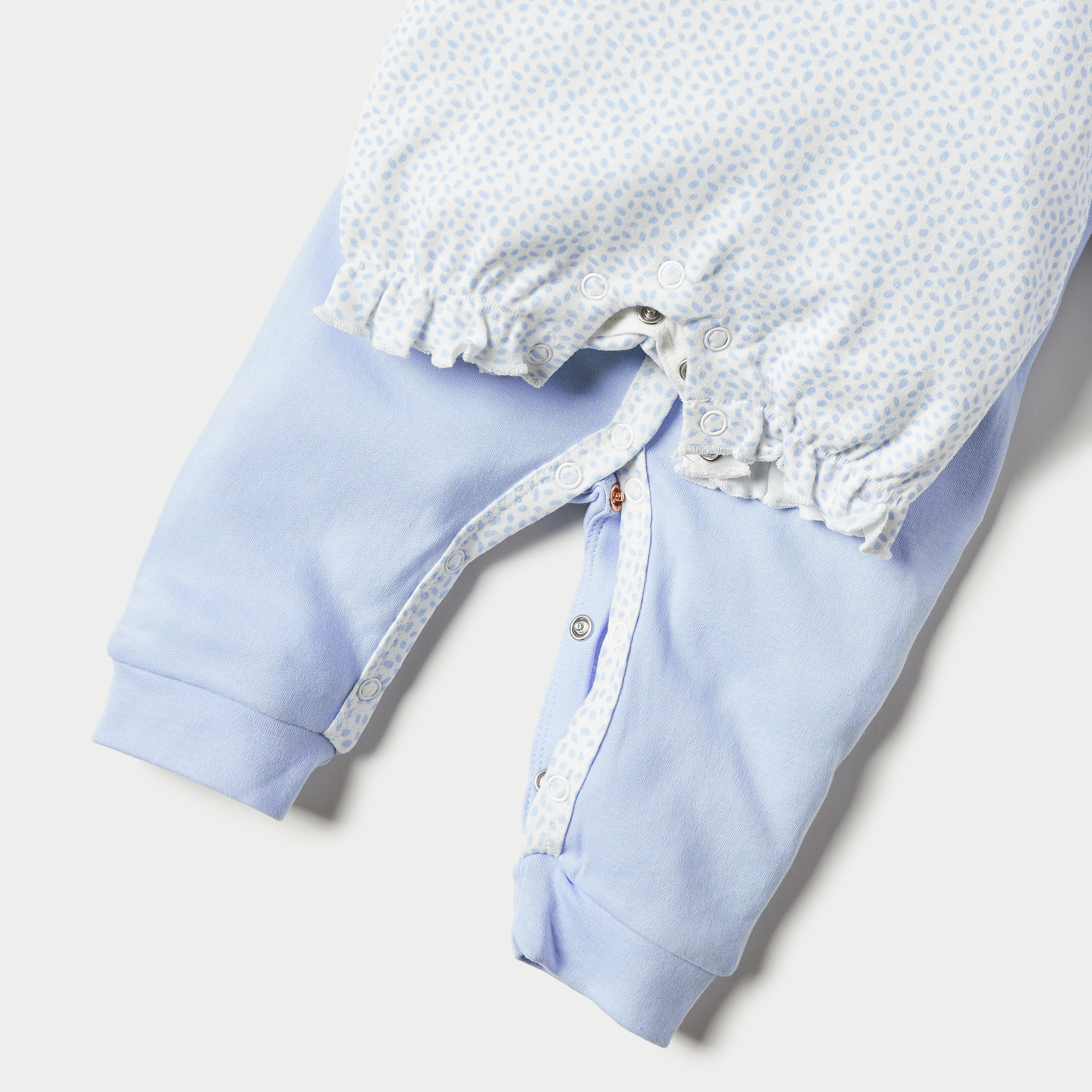 Juniors Printed Romper and Sleepsuit Set-baby-girls-clothing-nightwear-sleepsuits-image-3