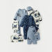 Juniors Vehicle Print Sleeveless Bodysuit with Snap Button Closure-Bodysuits-thumbnail-3