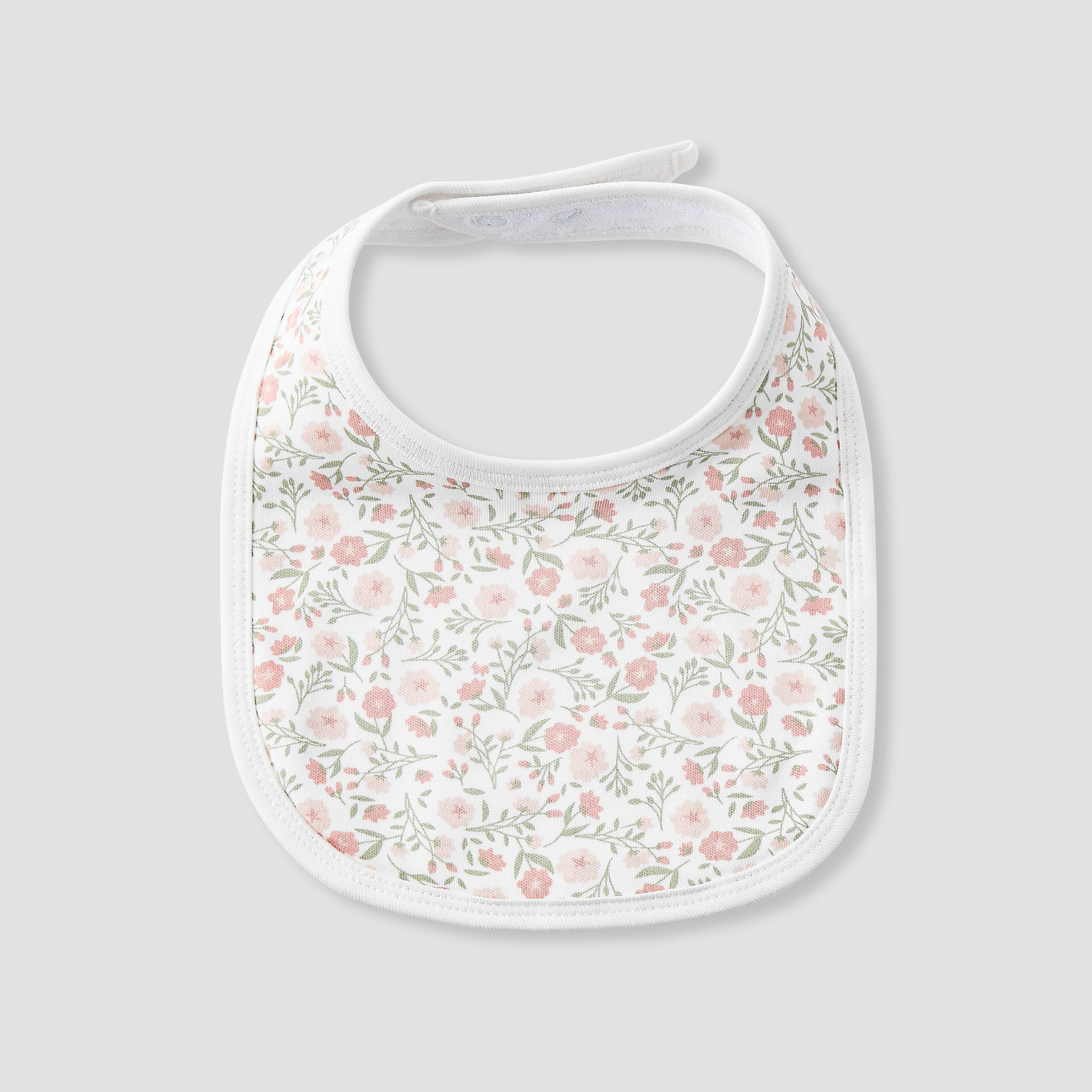 Pack of 3 Juniors Baby Bib with Snap Button Closure-baby-feeding-bibs-image-4