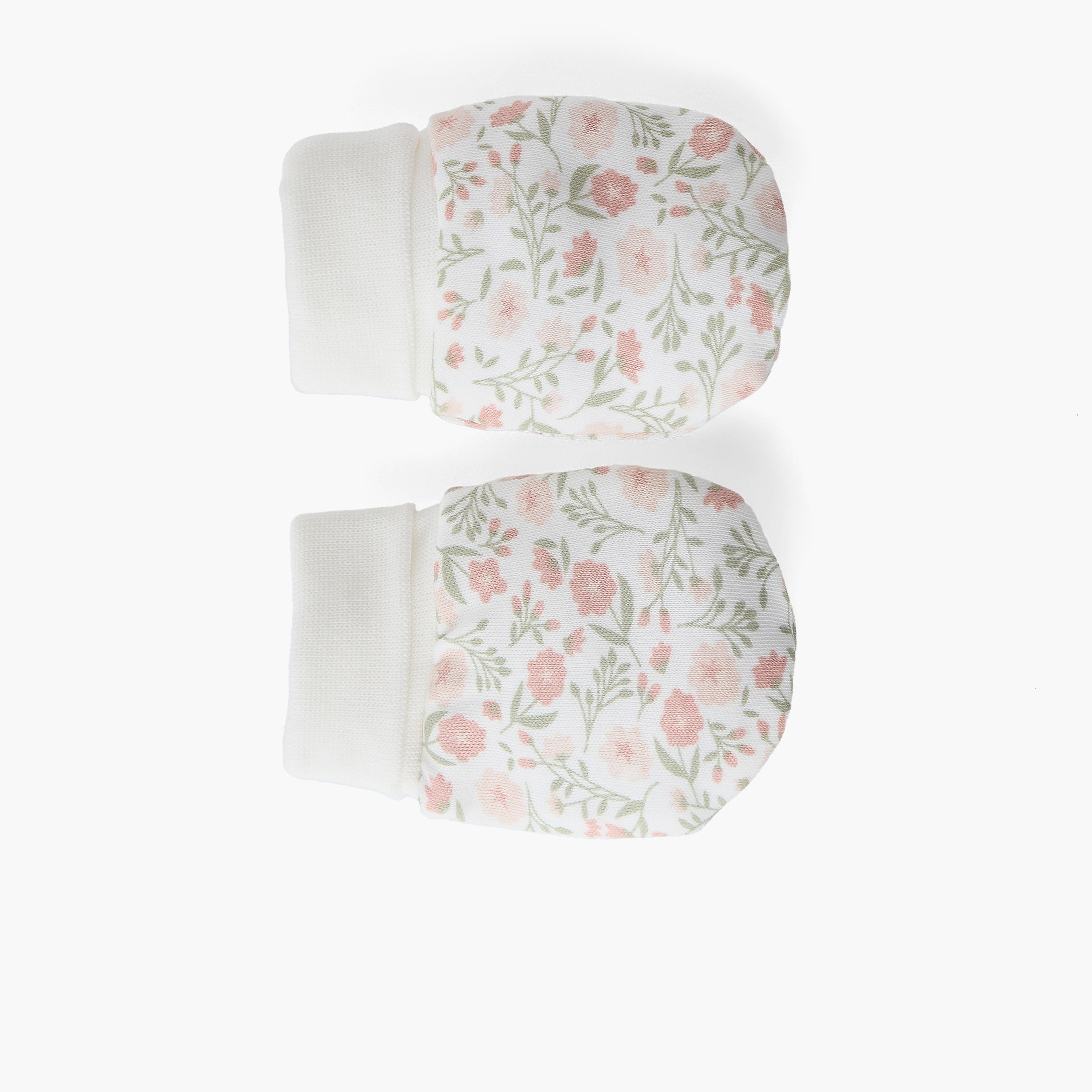 Pack of 2 Mittens with Roll-Up Cuff, 0-36 months-baby-girls-accessories-mittens-image-4