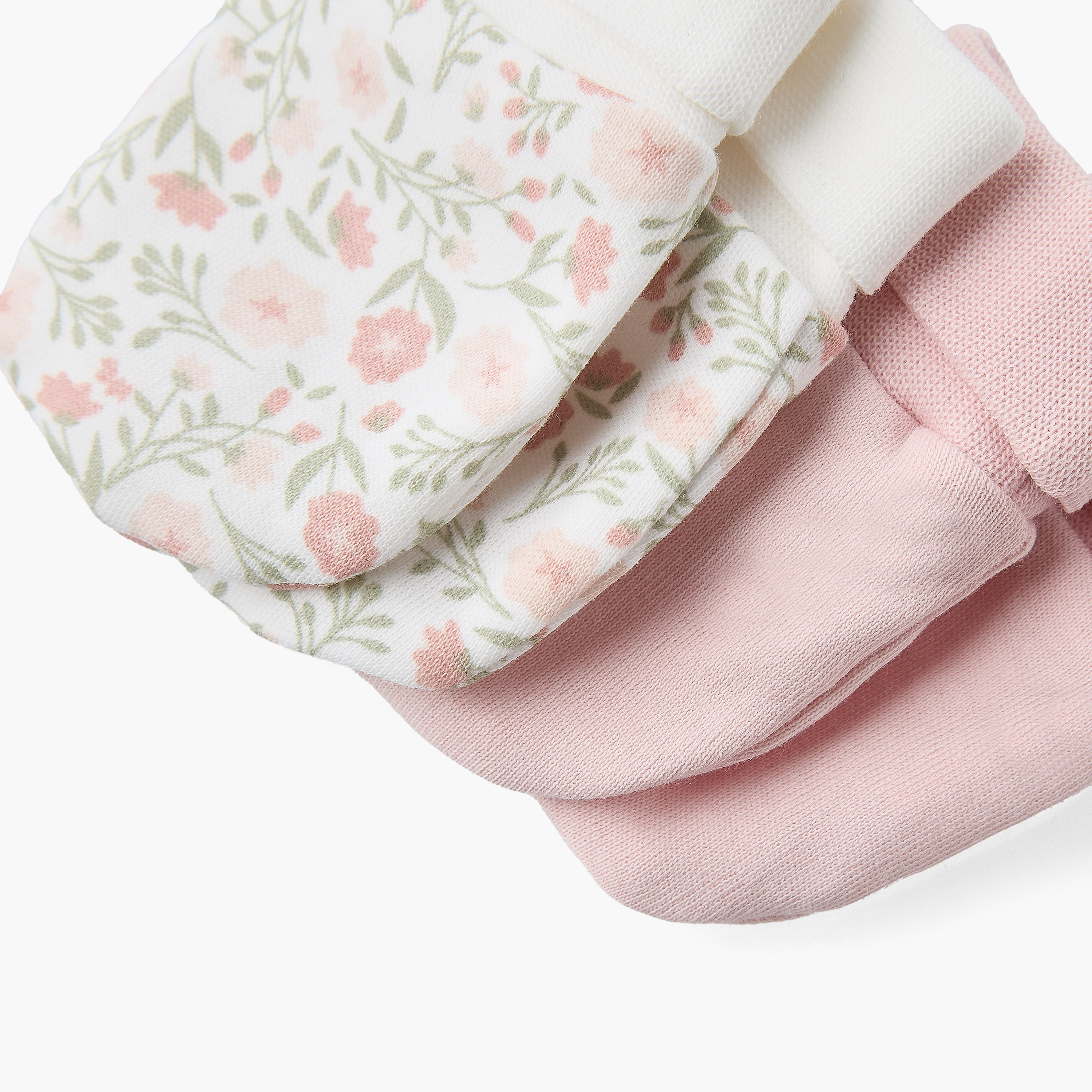 Pack of 2 Mittens with Roll-Up Cuff, 0-36 months-baby-girls-accessories-mittens-image-6