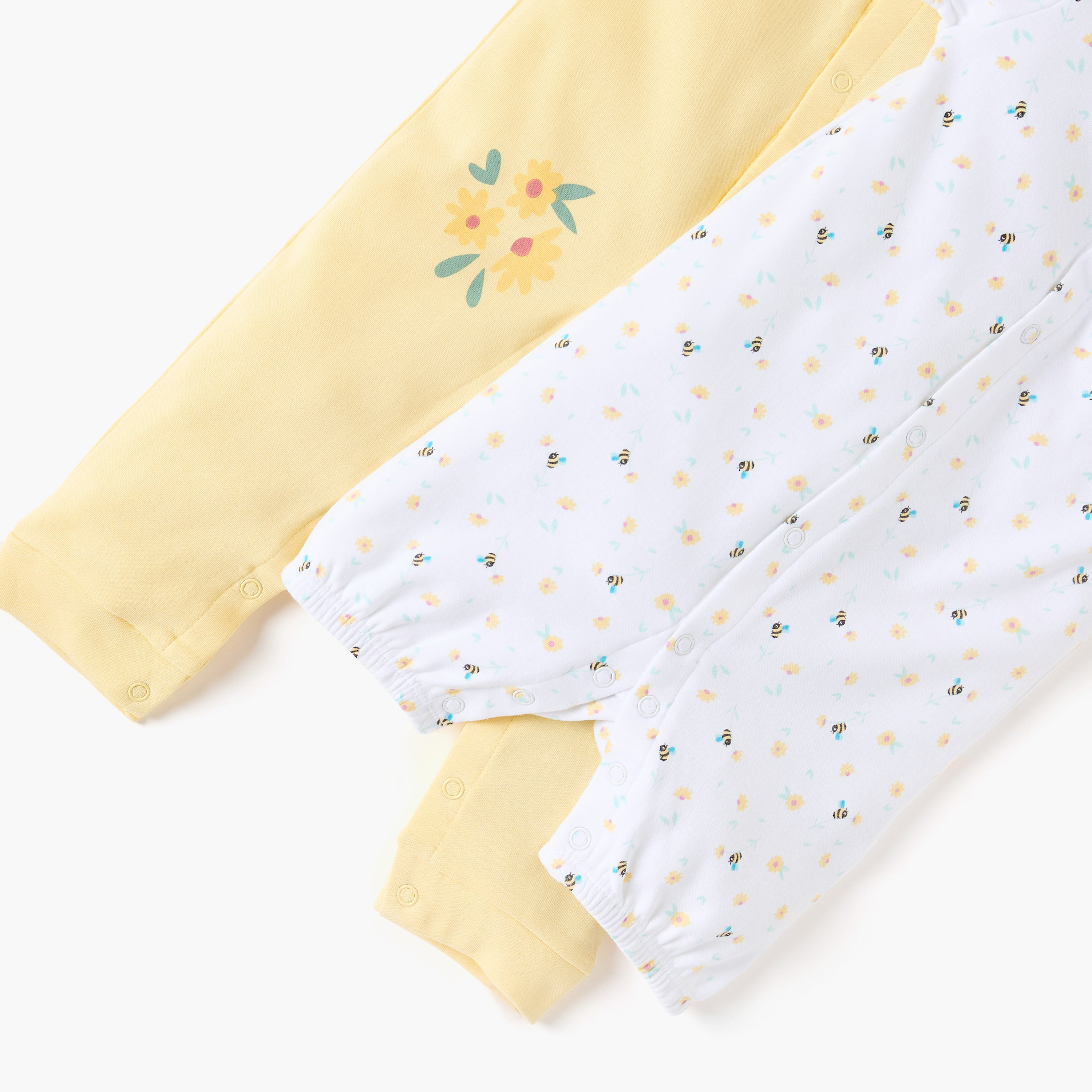 طقم بدلة نوم وأفرول بطبعات من جونيورز-baby-girls-clothing-nightwear-sleepsuits-image-5