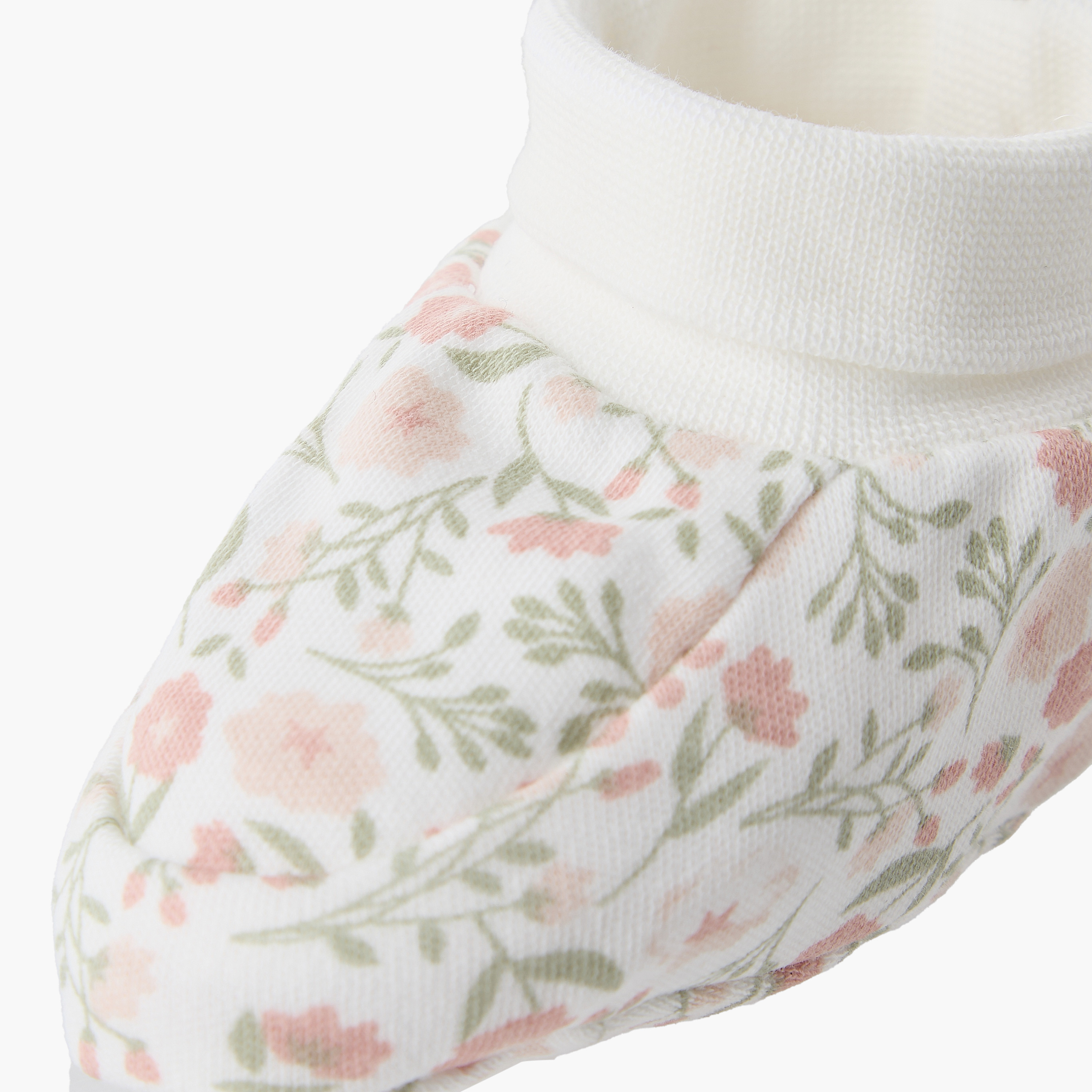 Pack of 2 Juniors Booties with Rolled Hem-baby-girls-shoes-booties-image-10