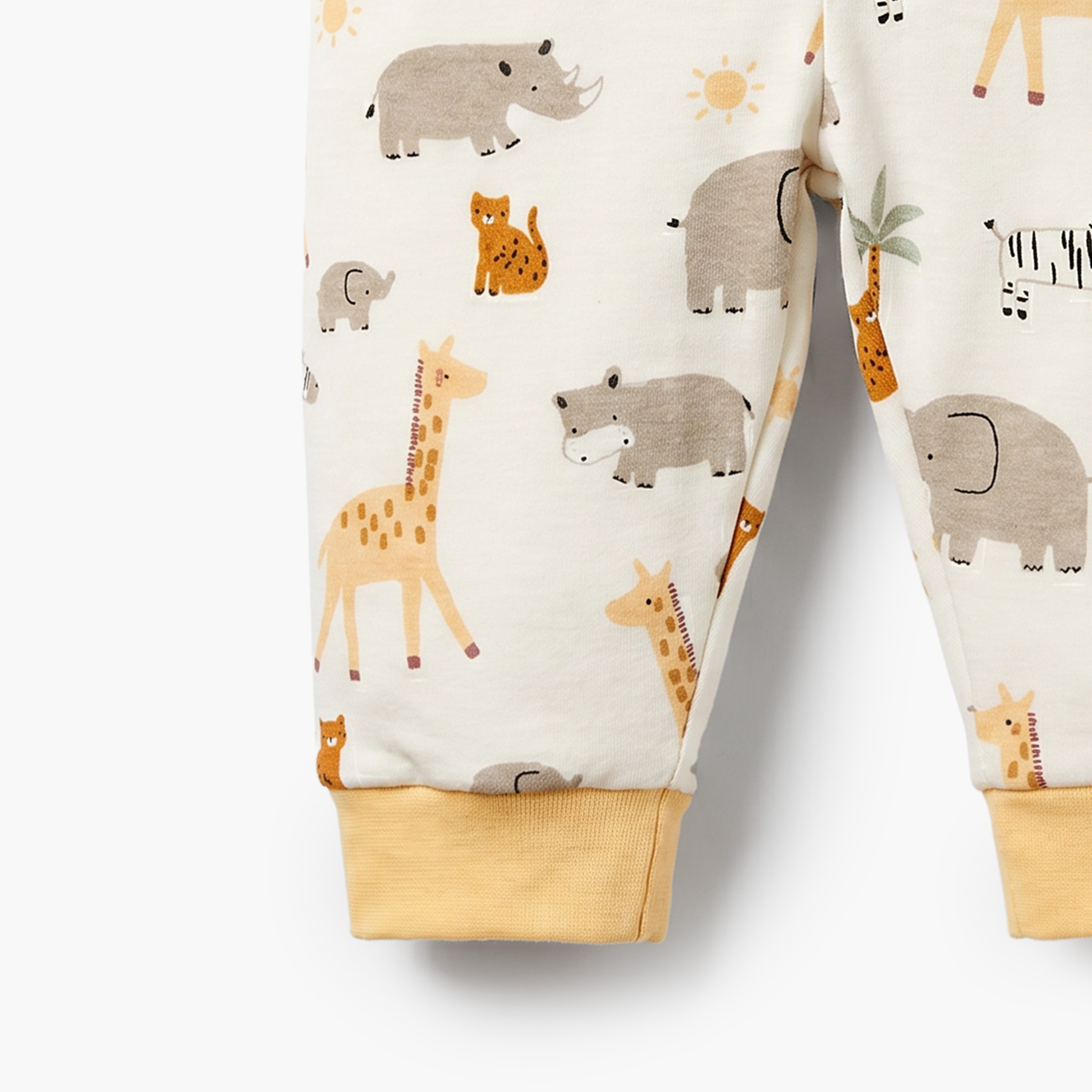 Juniors Cotton Crew Neck Long Sleeves Pyjama Set with Safari Print-baby-boys-clothing-nightwear-pyjamasets-image-6