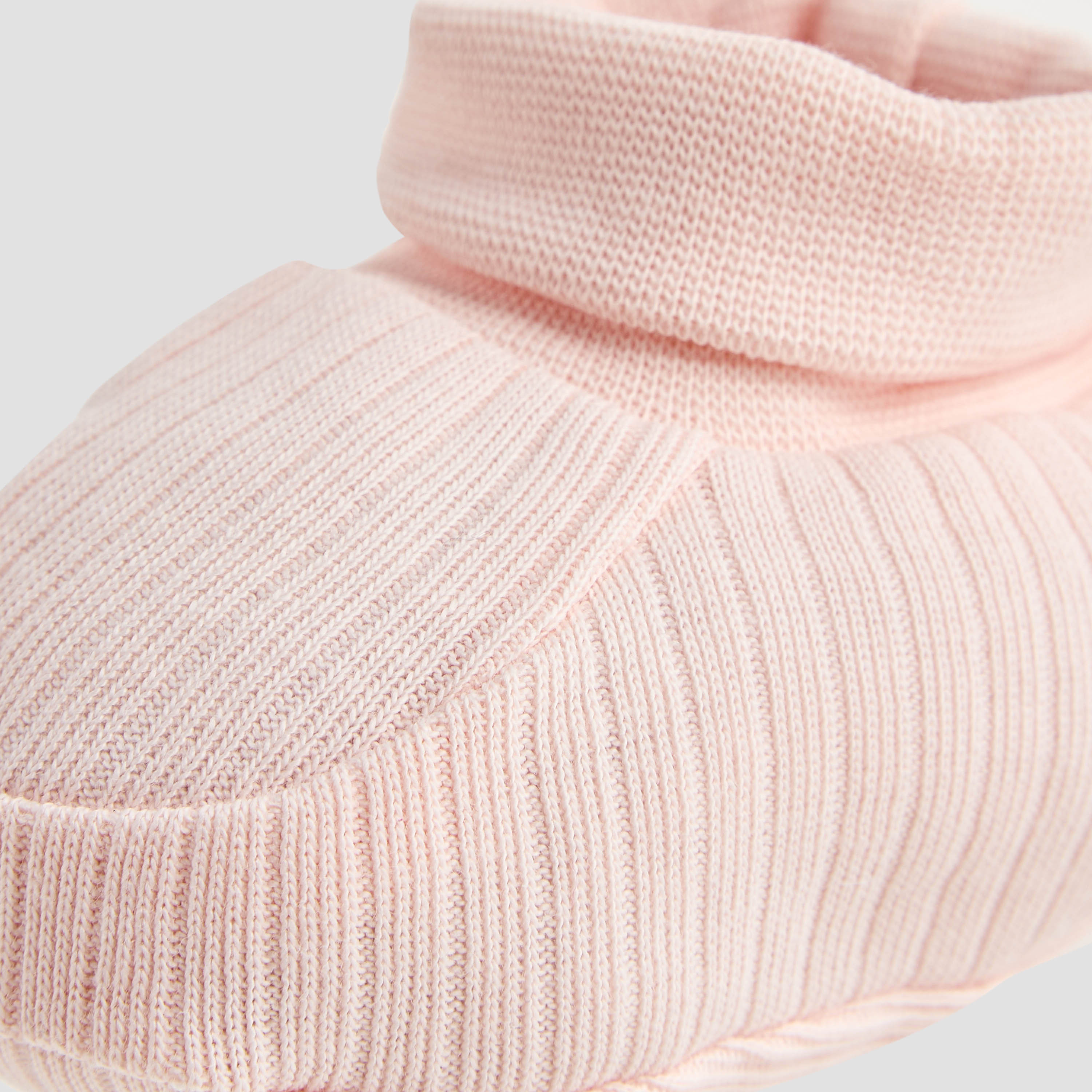 Juniors Ribbed Booties - Set of 2-baby-girls-shoes-booties-image-6