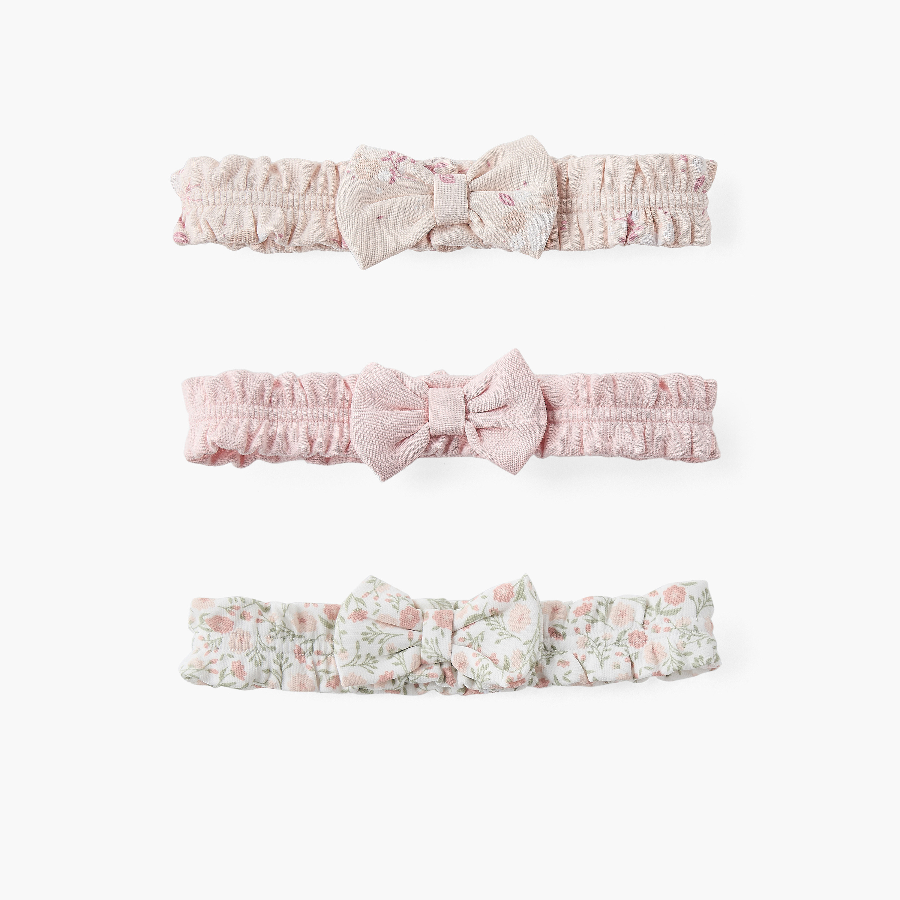 Pack of 3 Juniors Hairband with Bow Accent-baby-girls-accessories-hairaccessories-image-1