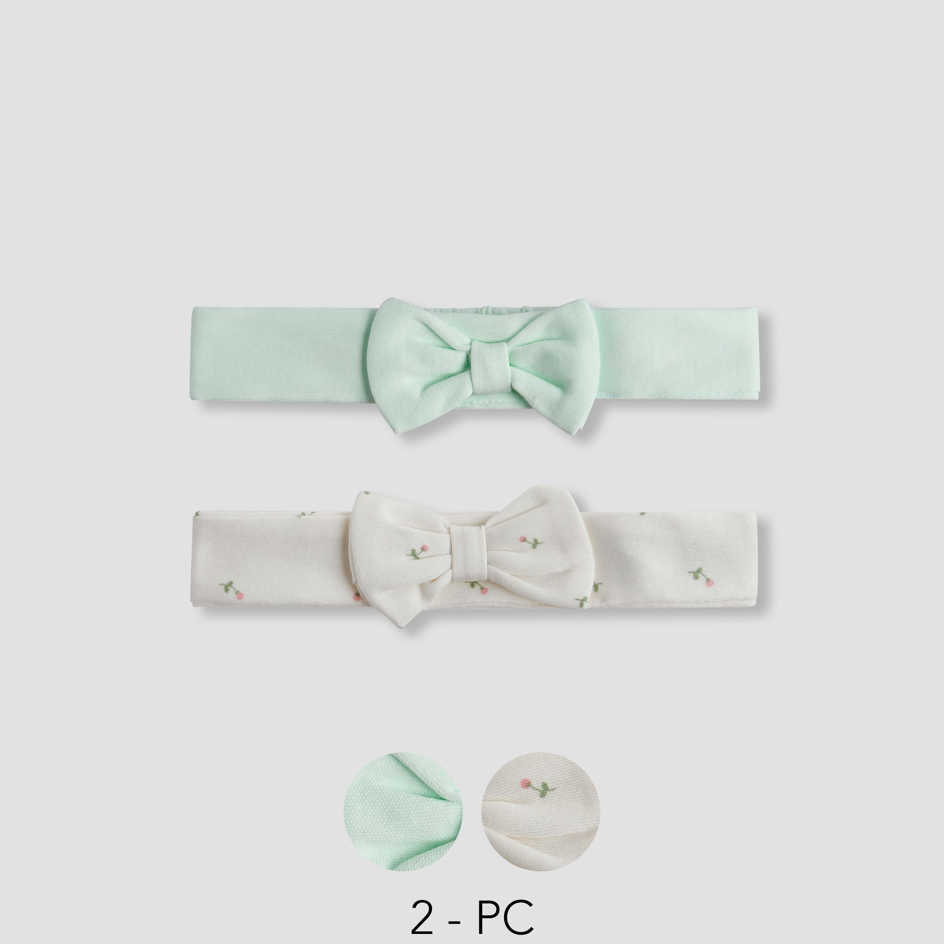 Juniors Bow Accent Headband - Set of 2-baby-girls-accessories-hairaccessories-image-1