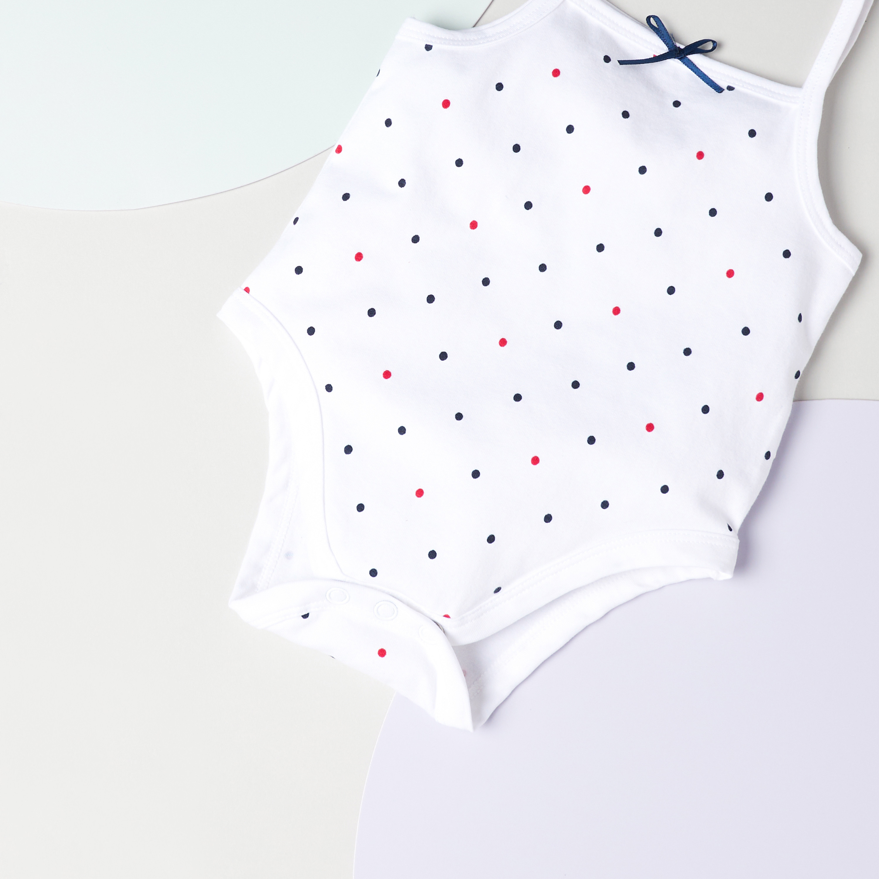 Juniors All-Over Polka Dot Print Sleeveless Bodysuit-baby-girls-clothing-bodysuits-image-4