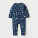 Juniors All-Over Graphic Print Sleepsuit with Long Sleeves and Snap Button Closure-Sleepsuits-thumbnail-0