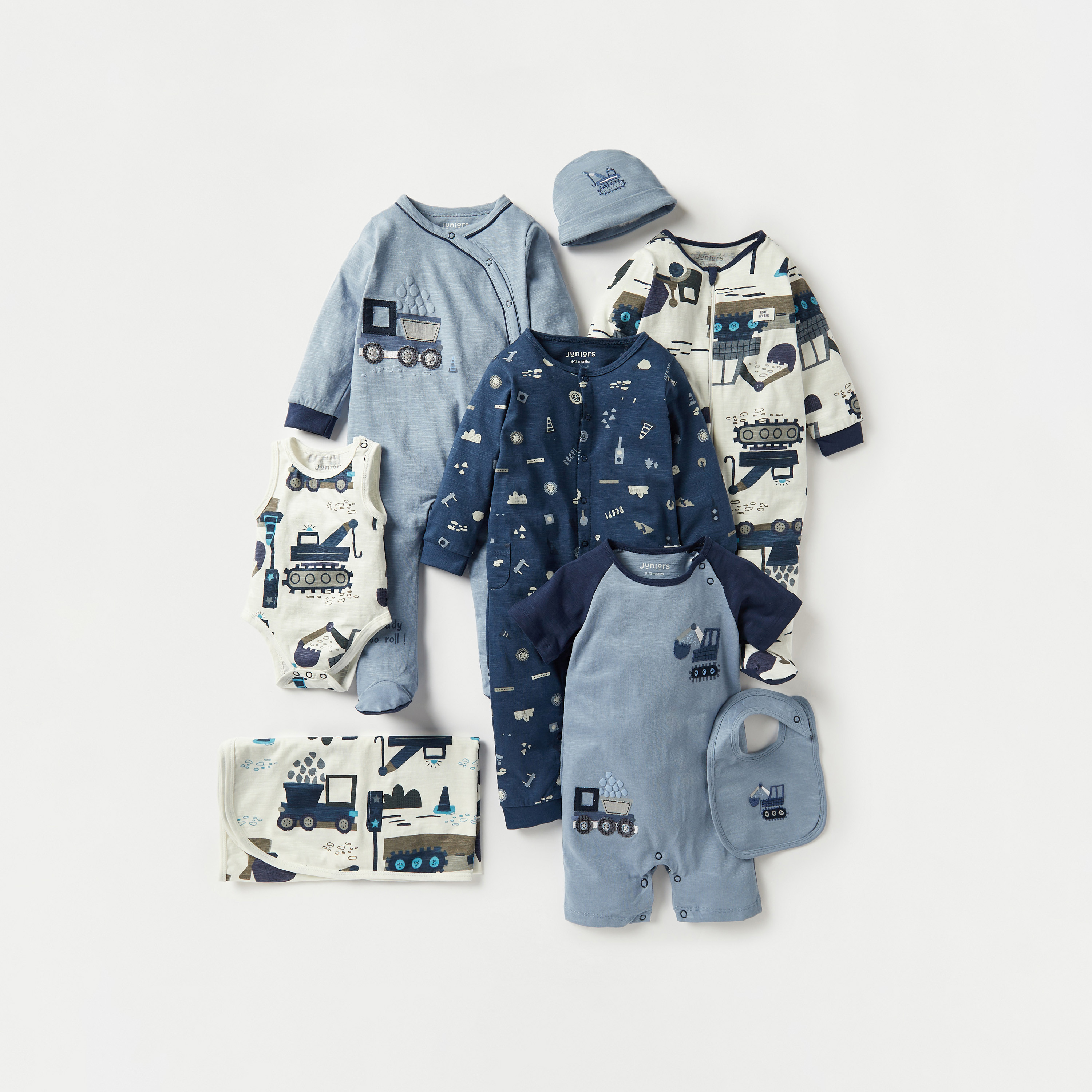 طقم بنطلون بيجاما بخصر مطاطي وتيشيرت بأكمام طويلة وتزيينات سيارة من ديزني-baby-boys-clothing-nightwear-pyjamasets-image-6