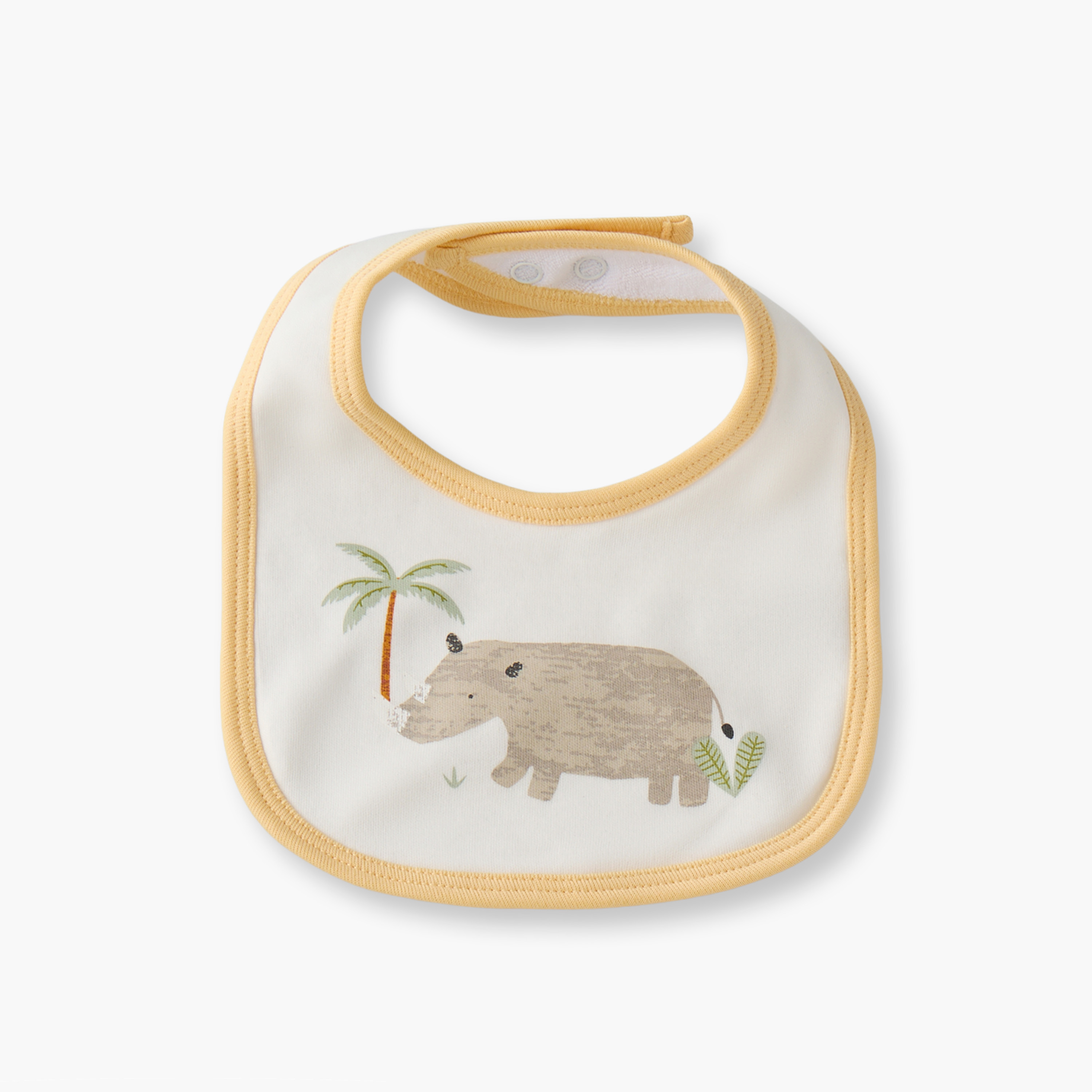 Pack of 2 Juniors Baby Bib with Safari Print-baby-feeding-bibs-image-3
