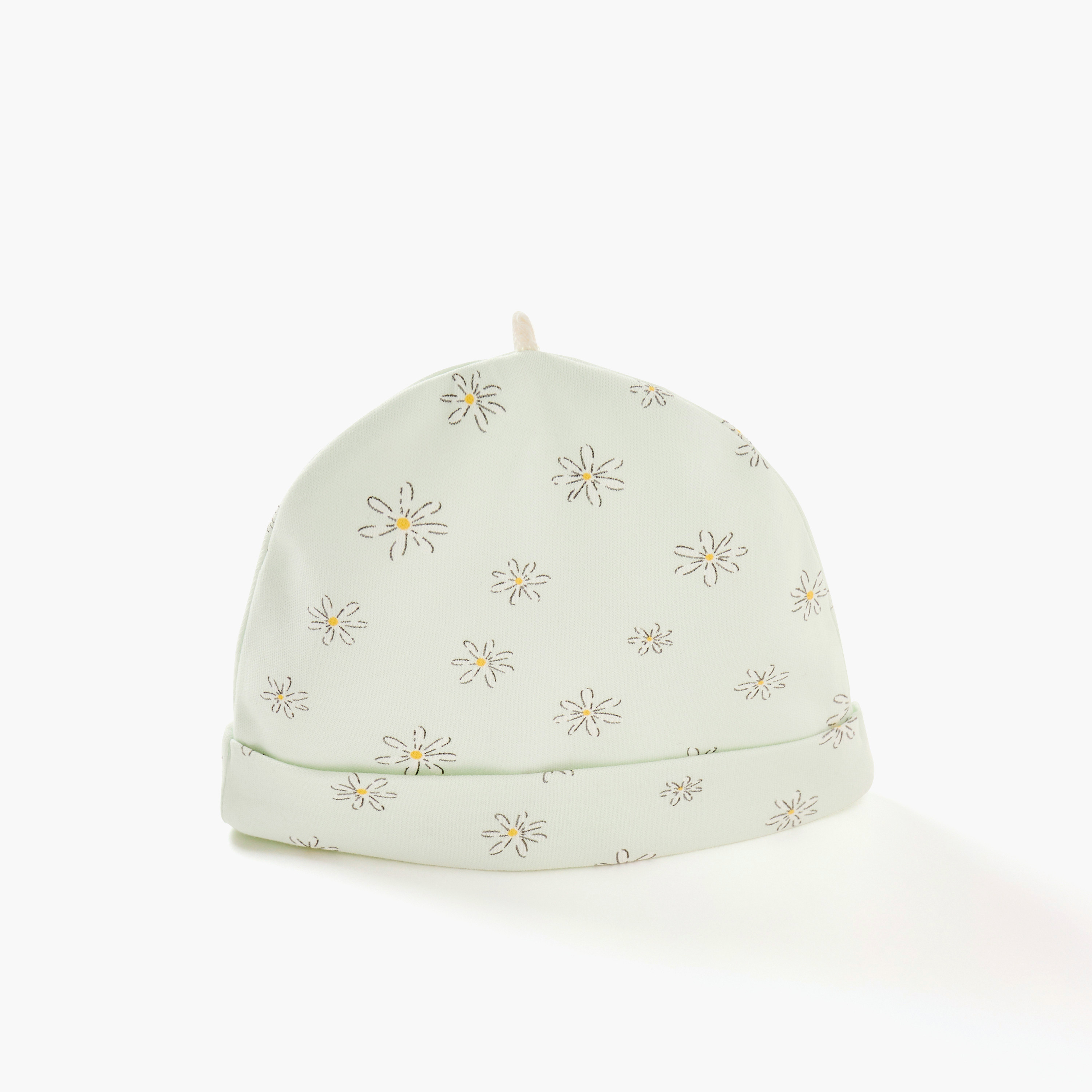Juniors Printed Cap - Set of 2-baby-girls-accessories-caps-image-3